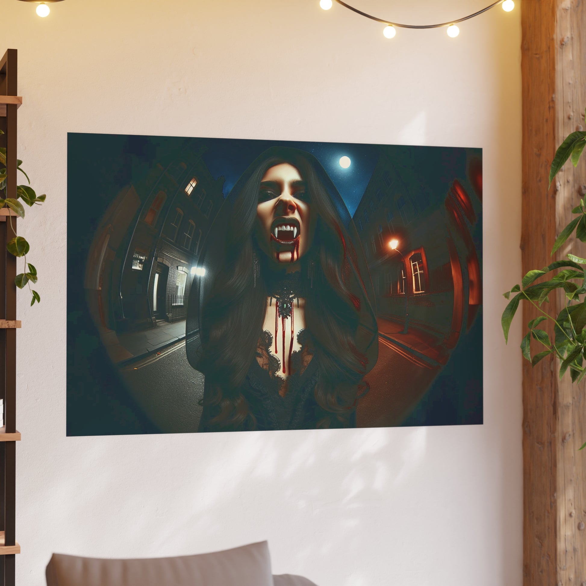 Vampire Mouth Satin and Archival Matte Poster