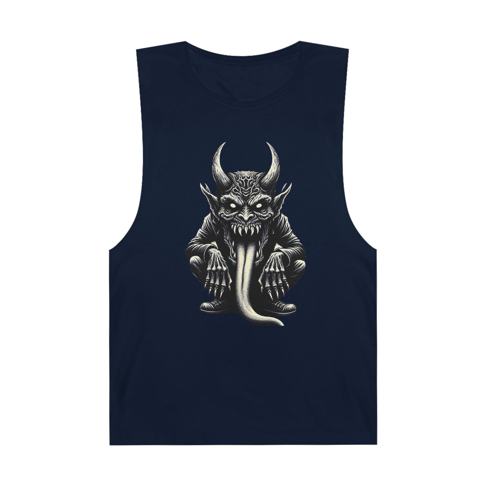 Demon Sleeveless Tee-Unisex Graphic Tank Top featuring Demon Design, Streetwear