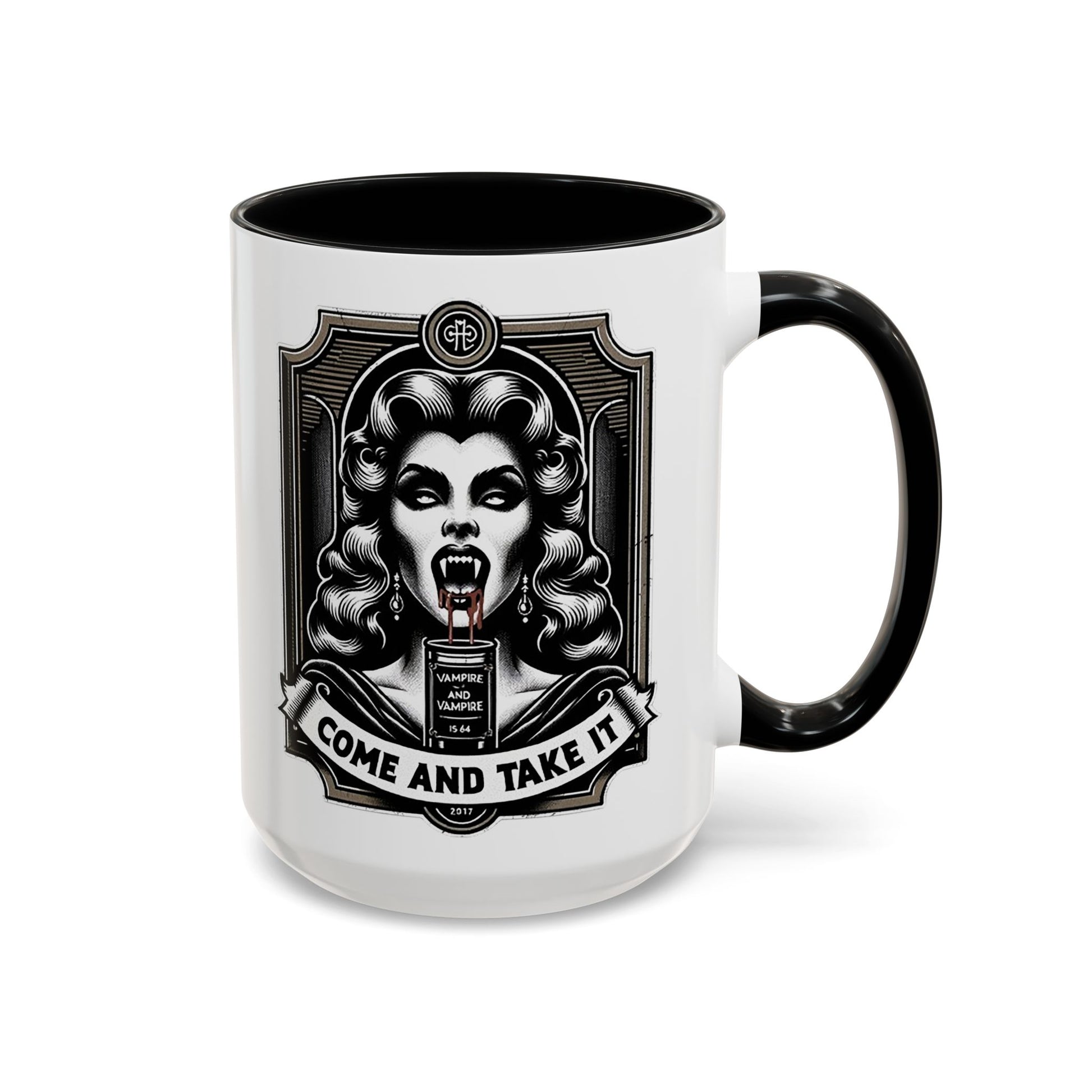 Come and Take It-Accent Coffee Mug (11, 15oz)