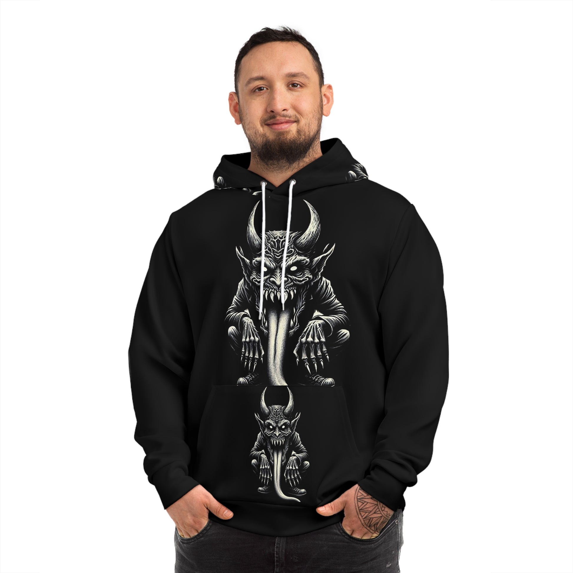 Demonic Fashion Hoodie (AOP)