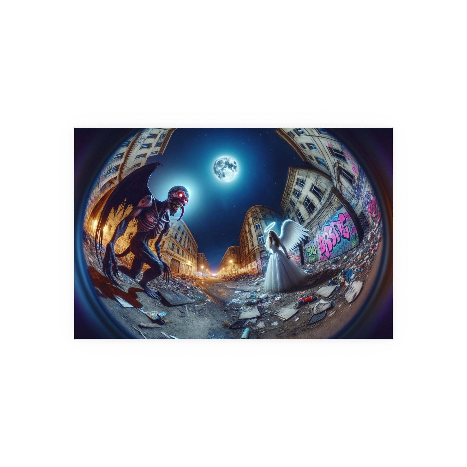 The VortexSatin and Archival Matte Poster
