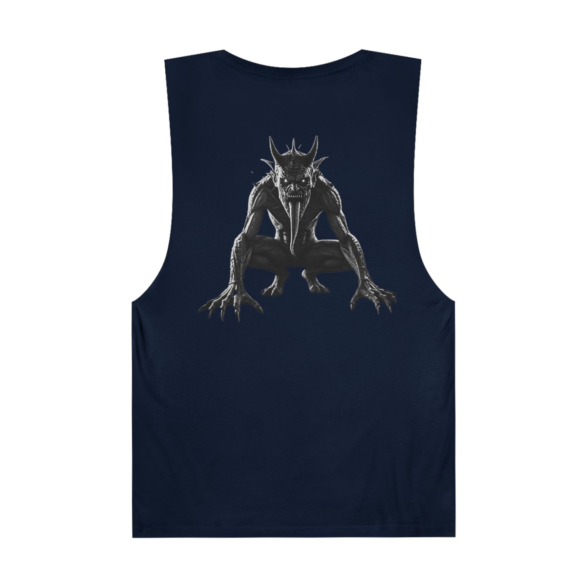 Demon Sleeveless Tee-Unisex Graphic Tank Top featuring Demon Design, Streetwear