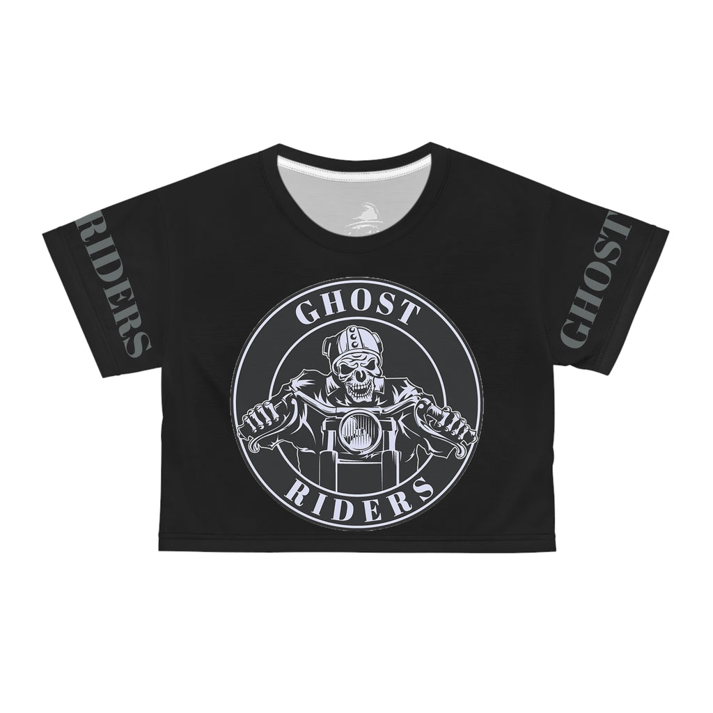 GHOST RIDERS Crop Tee (AOP)