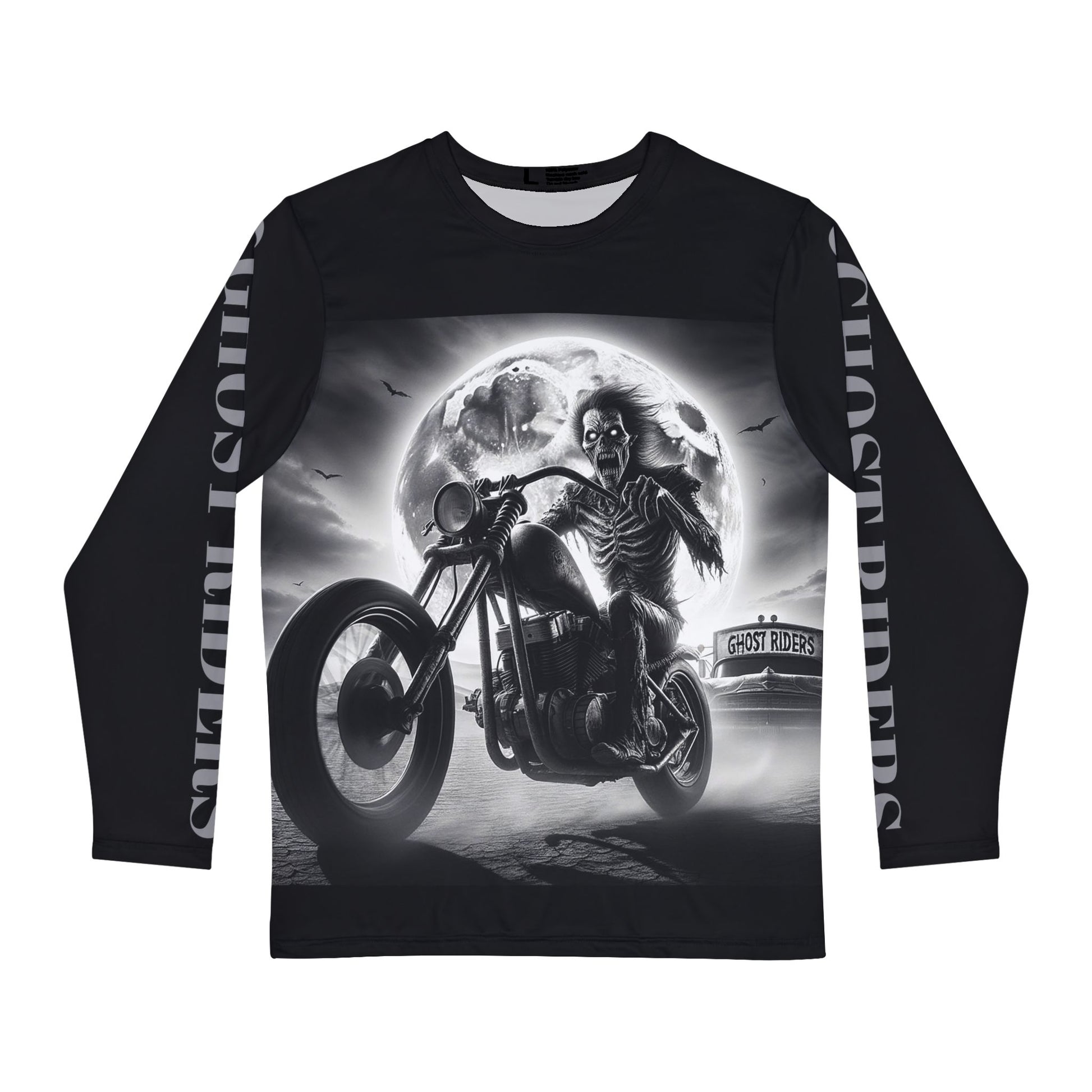 Skeleton Rider-Men's Long Sleeve Tee