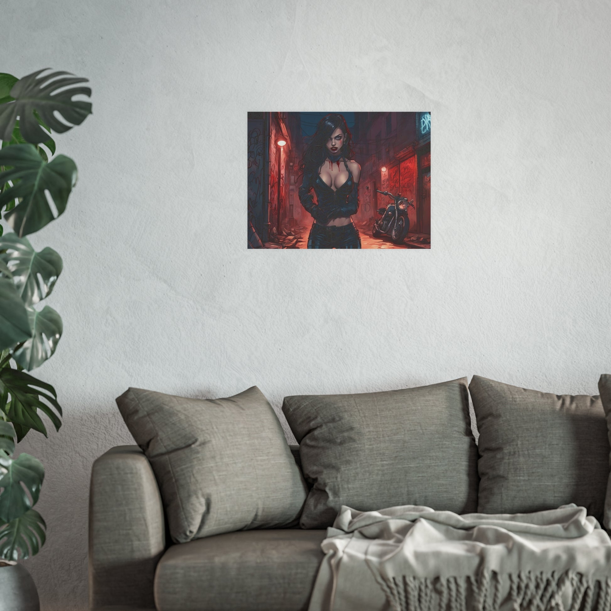 Dangerous Alley Satin and Archival Matte Poster