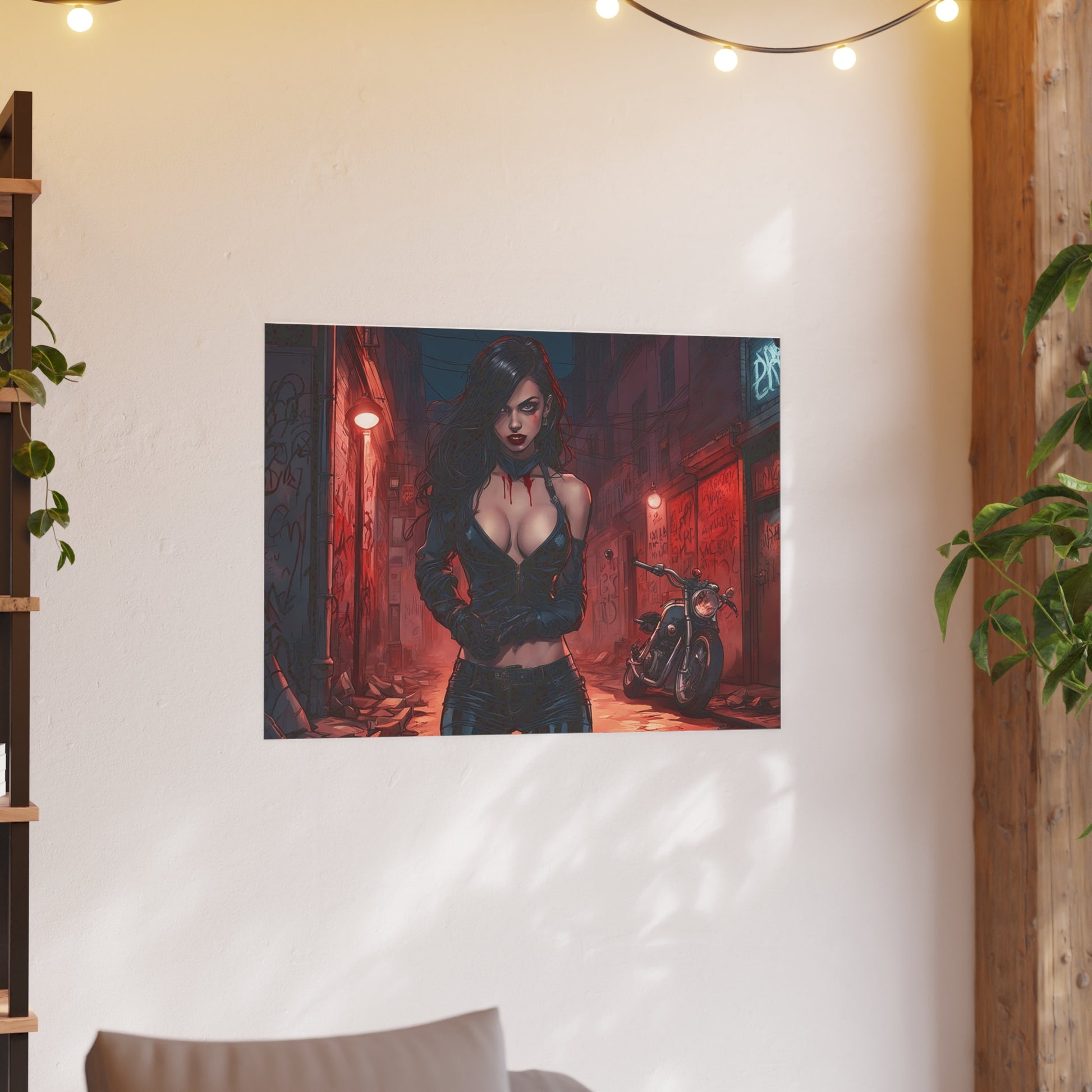 Dangerous Alley Satin and Archival Matte Poster