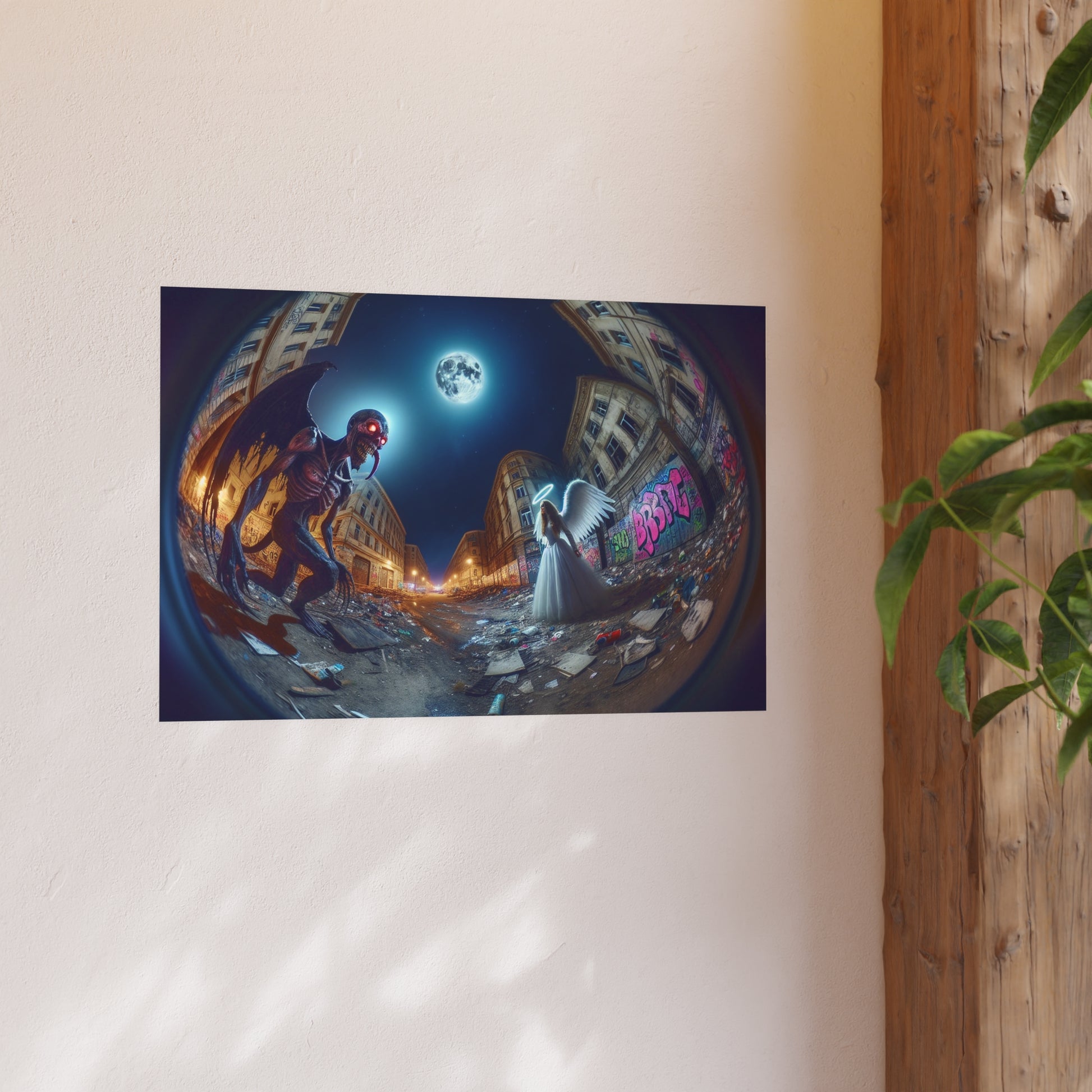 The VortexSatin and Archival Matte Poster