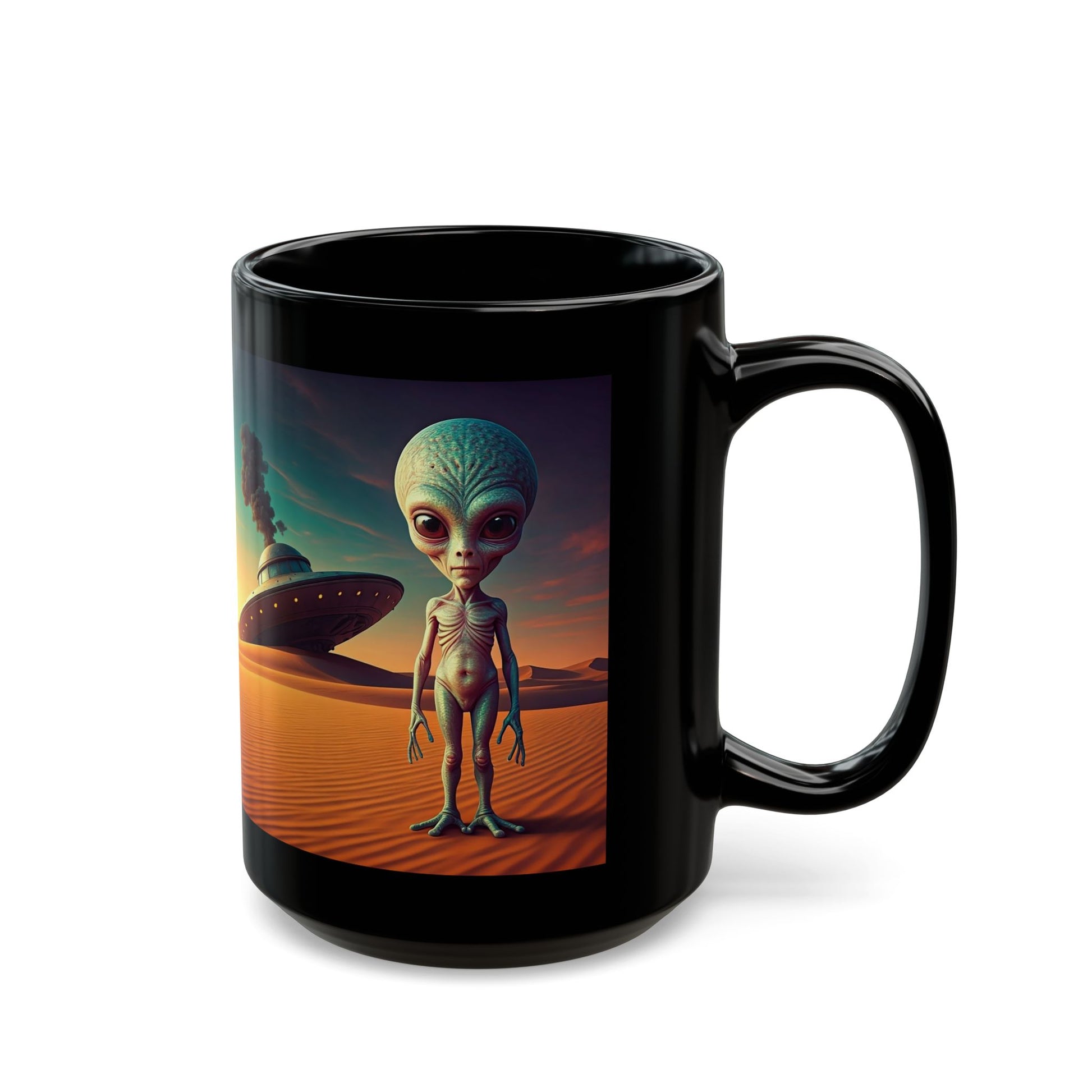 Take Me To Your Leader Black Mug (11oz, 15oz)