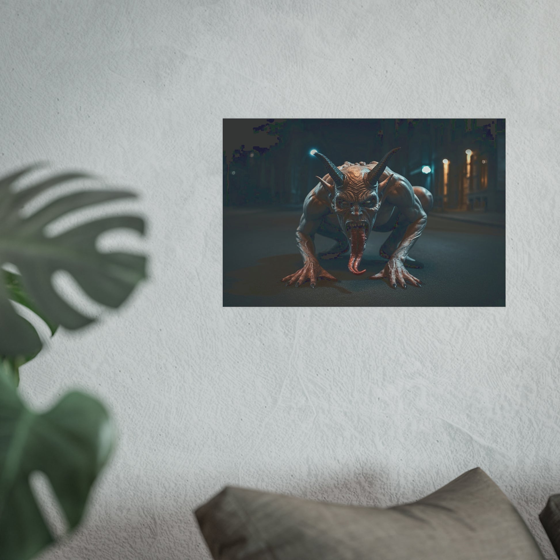Street Demon Satin and Archival Matte Poster