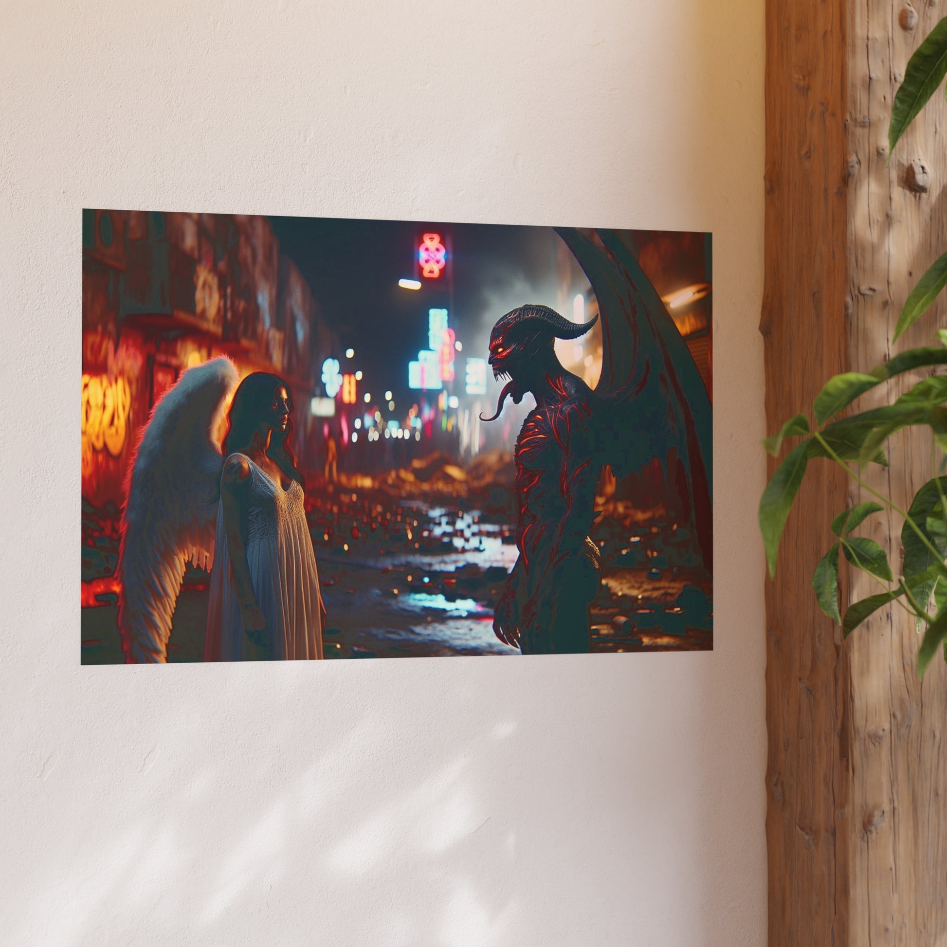 The Encounter Satin and Archival Matte Poster