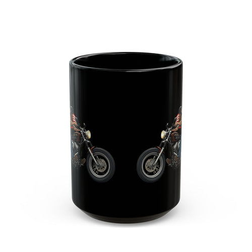 American Biker Black Mug (11oz, 15oz)