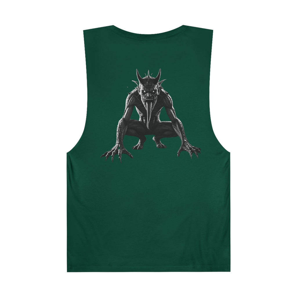 Demon Sleeveless Tee-Unisex Graphic Tank Top featuring Demon Design, Streetwear