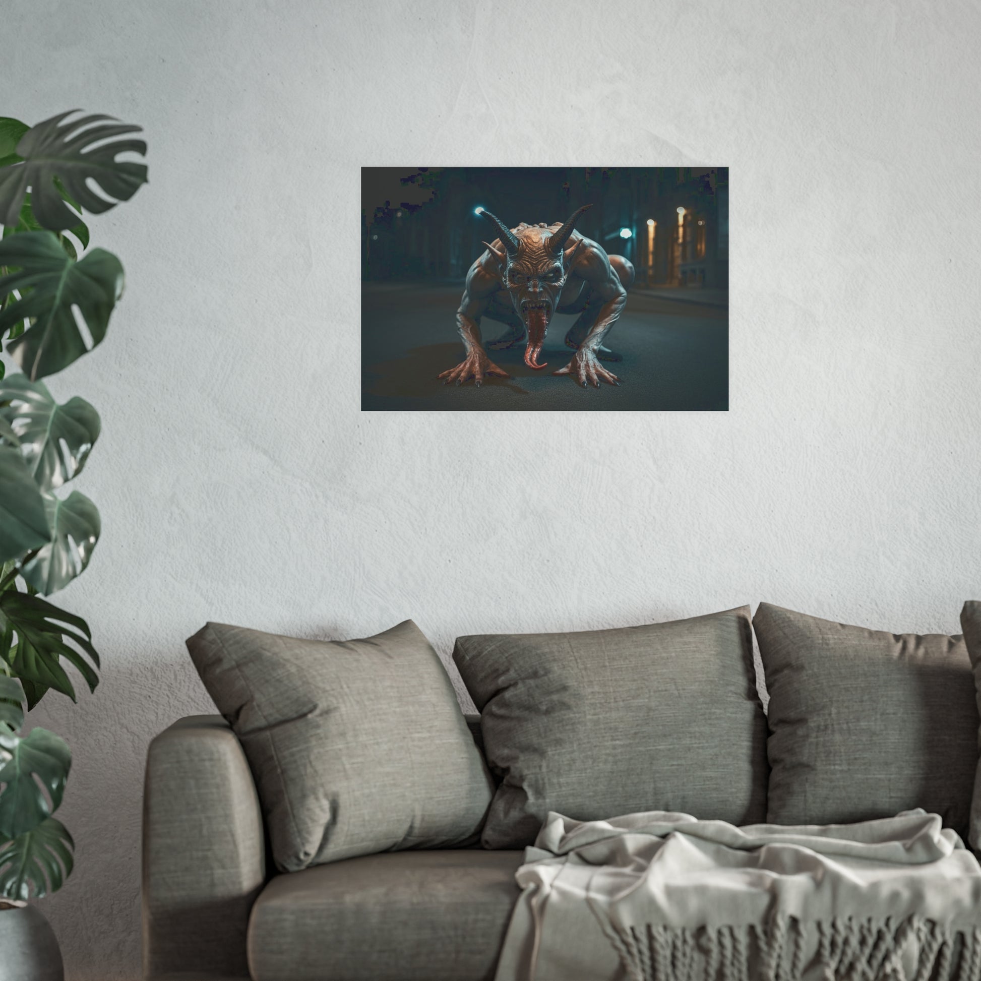 Street Demon Satin and Archival Matte Poster