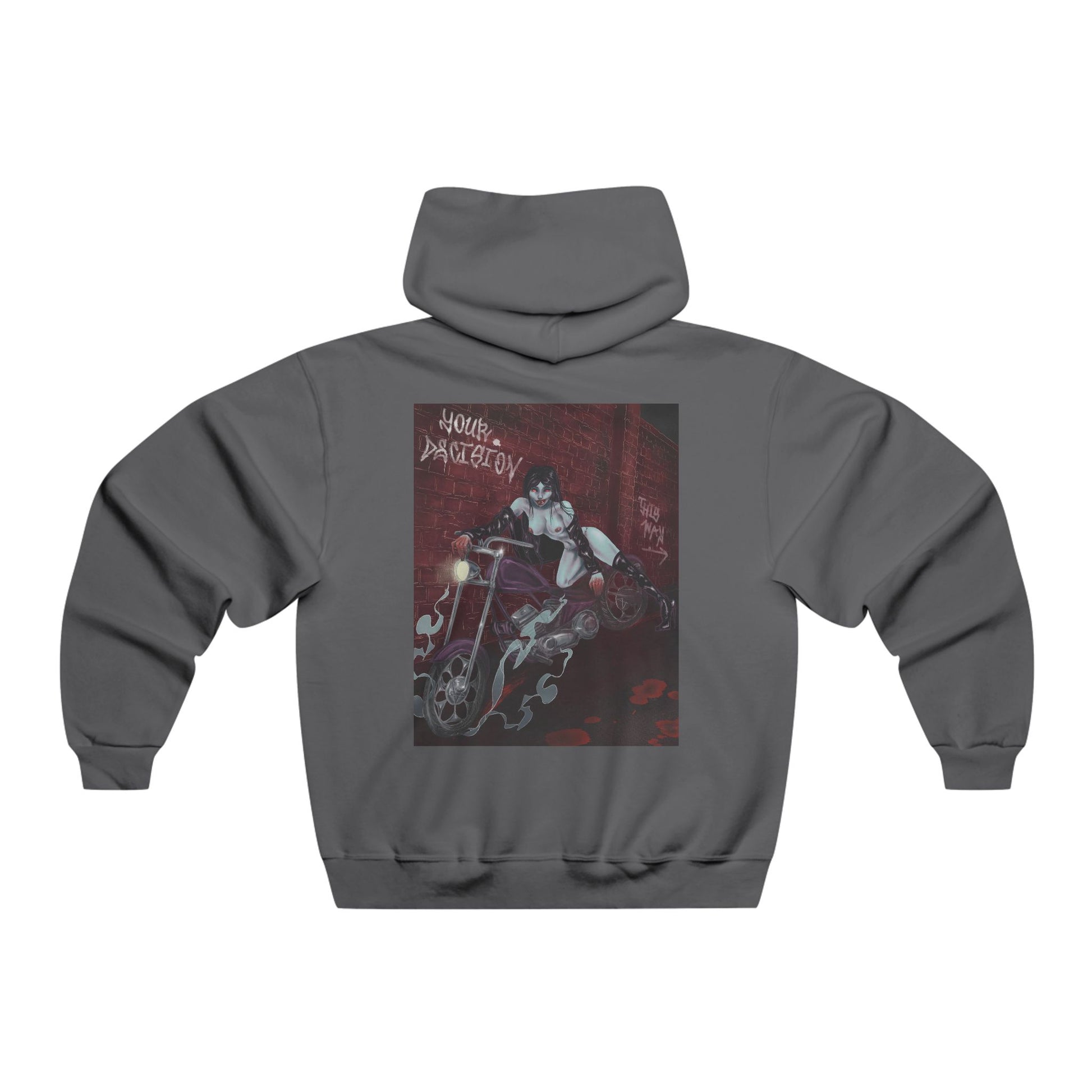 VAMPIRE GIRL Men's NUBLEND® Hooded Sweatshirt