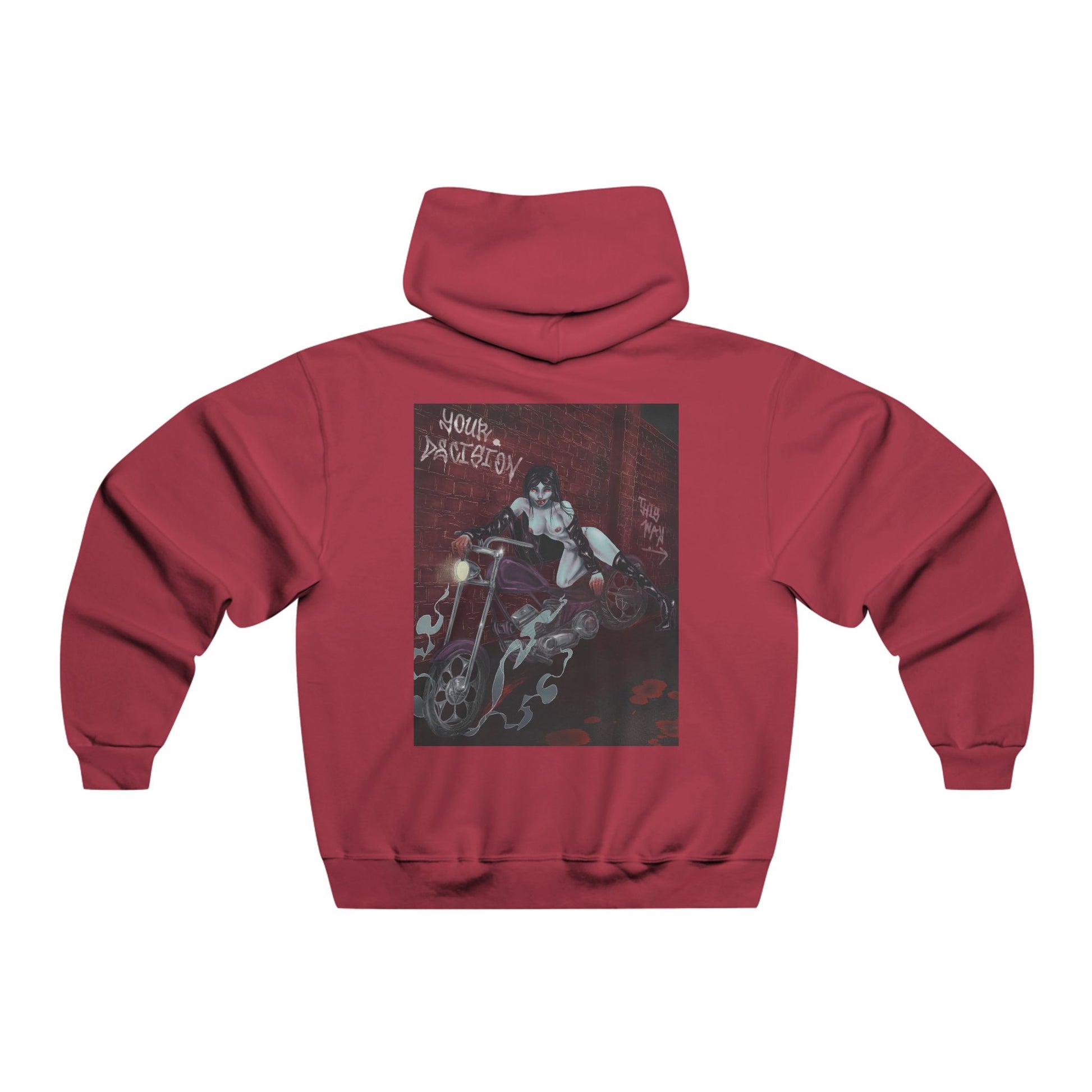 VAMPIRE GIRL Men's NUBLEND® Hooded Sweatshirt