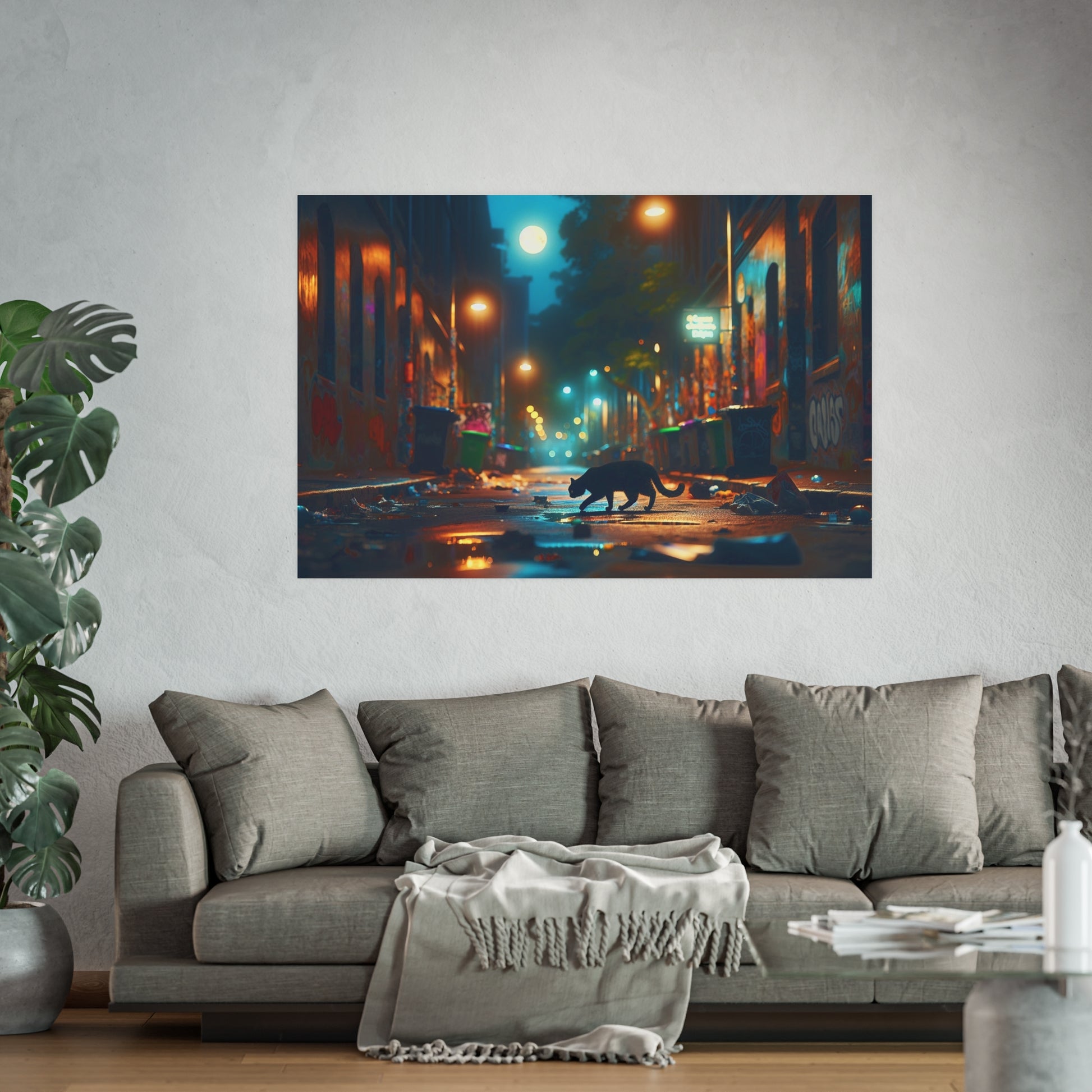 Streetlights Satin and Archival Matte Poster