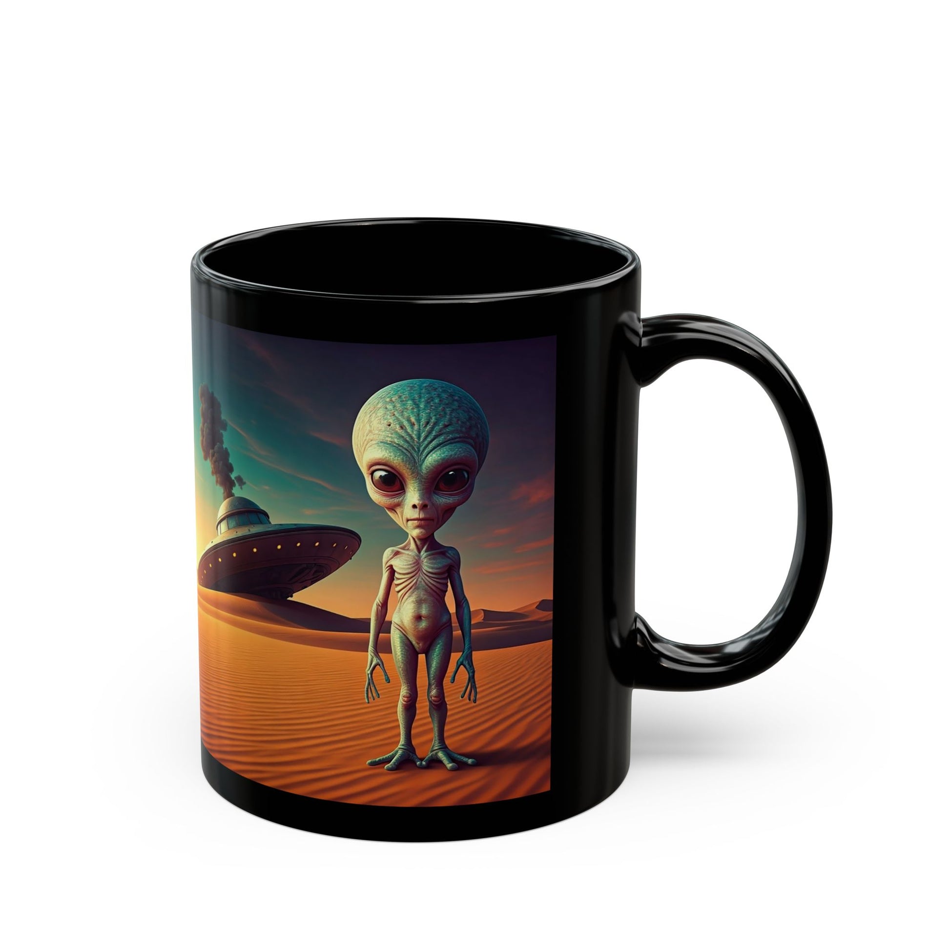 Take Me To Your Leader Black Mug (11oz, 15oz)