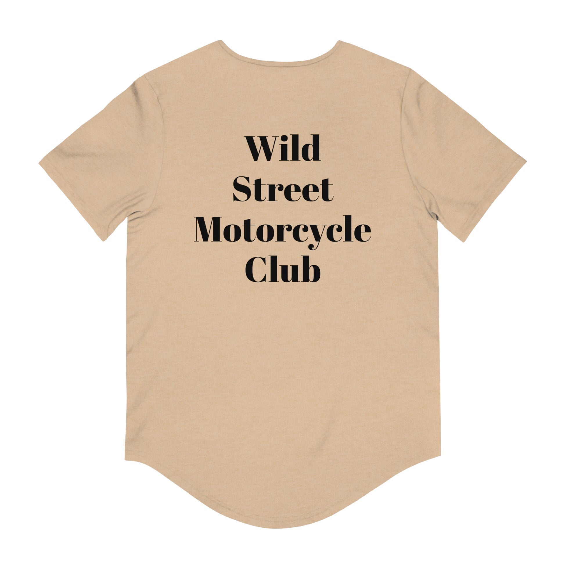 Wild Street Jersey Curved Hem Tee