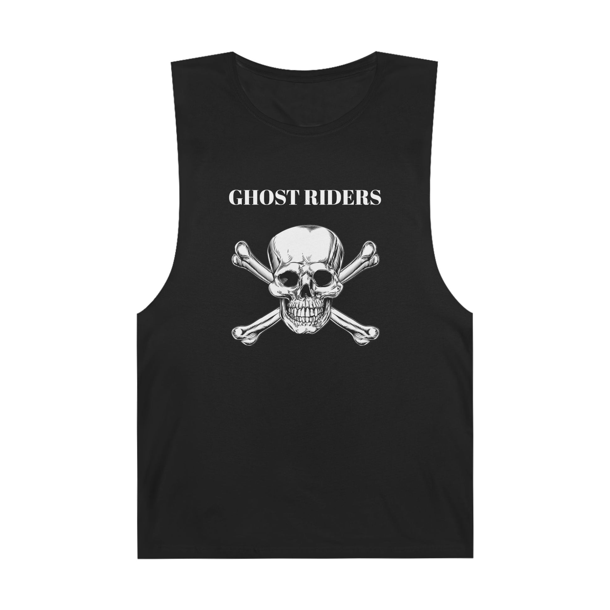 GHOST RIDERS Skull Sleeveless Tee