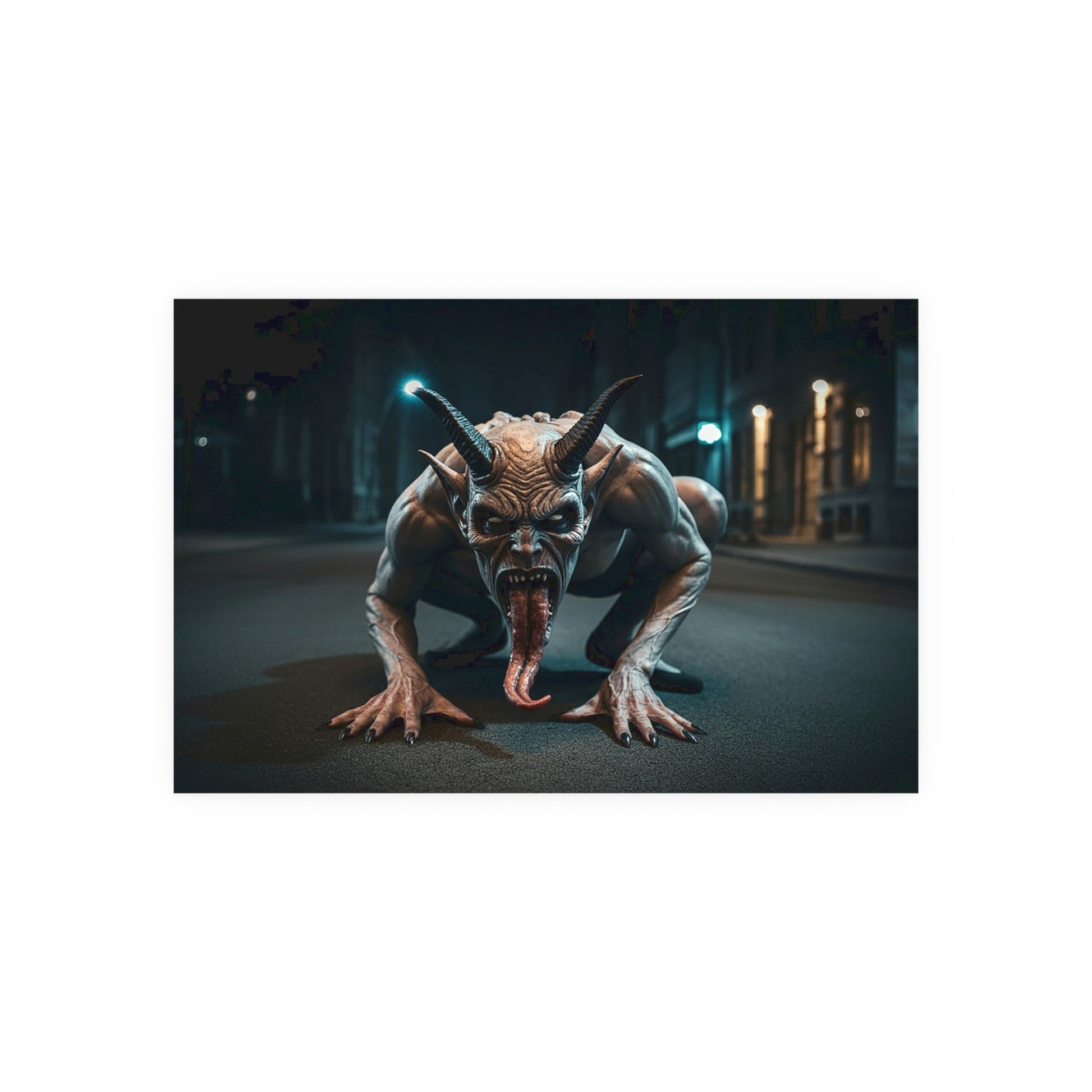Street Demon Satin and Archival Matte Poster