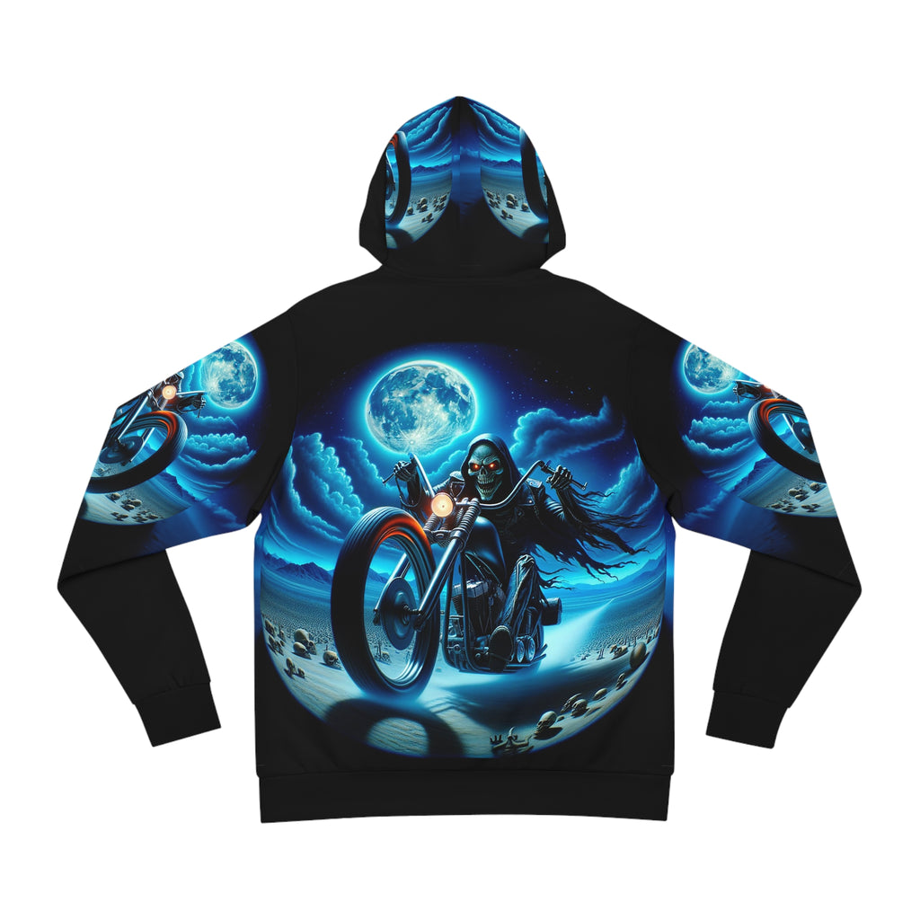 Mad Moon Rider Fashion Hoodie (AOP)