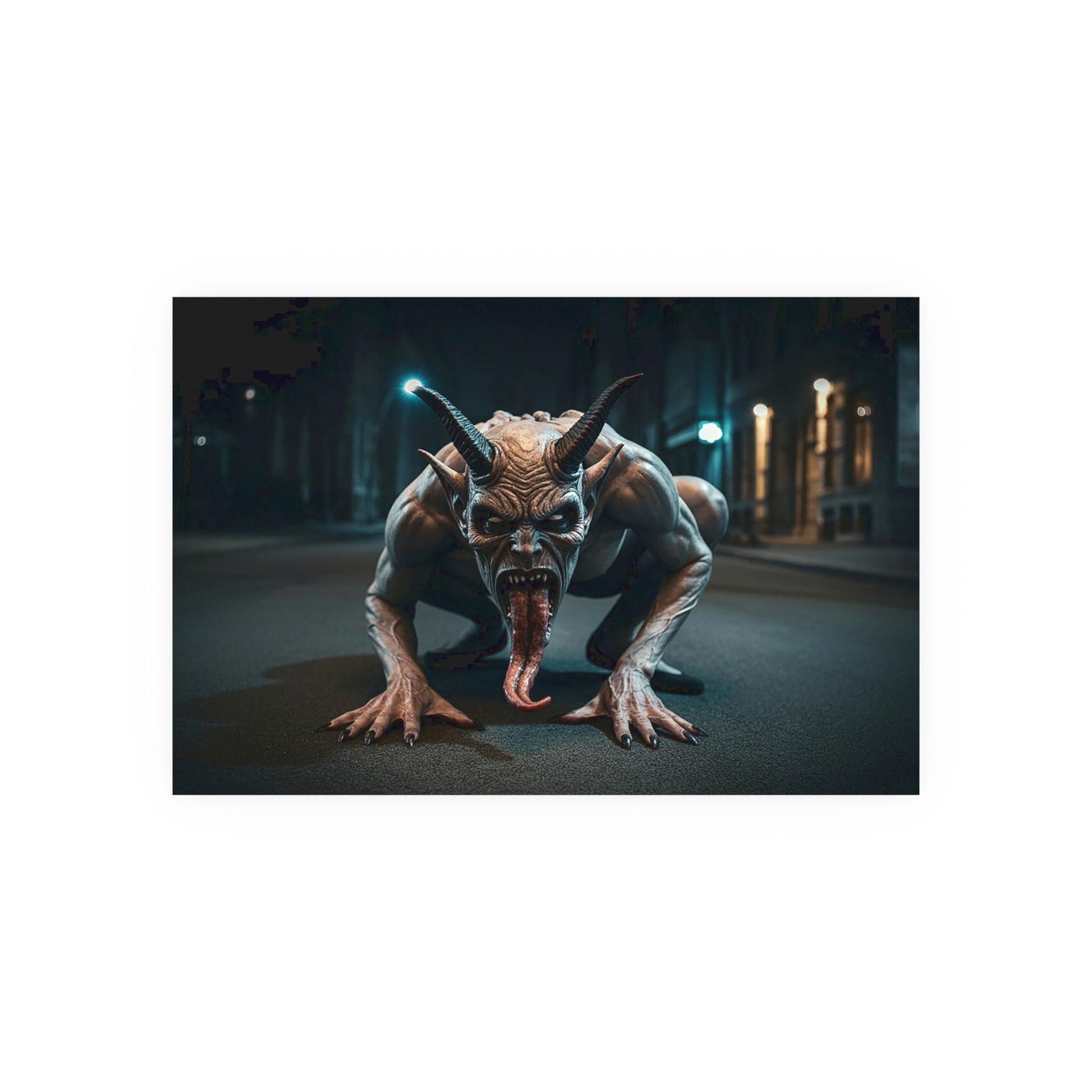 Street Demon Satin and Archival Matte Poster