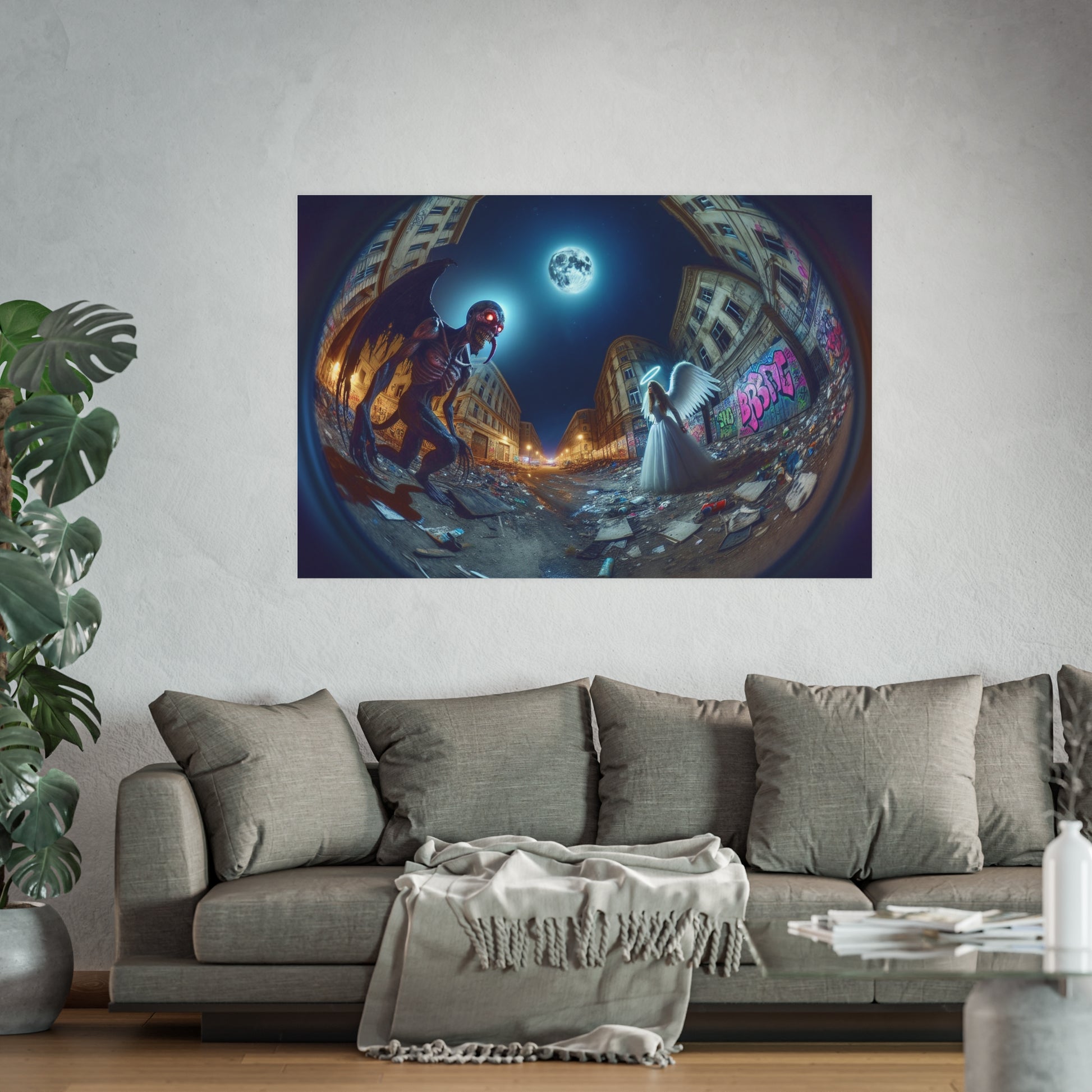 The VortexSatin and Archival Matte Poster