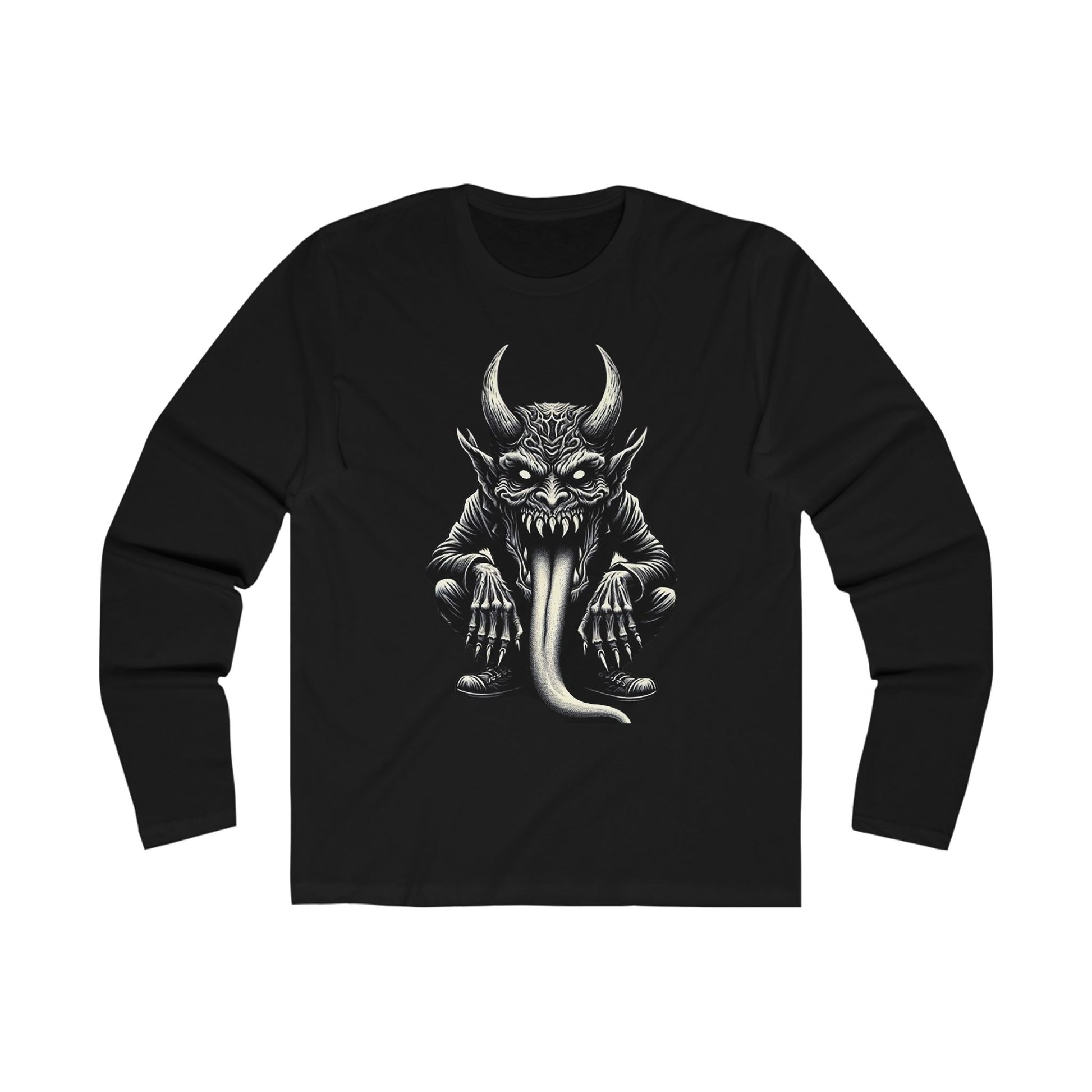 Demonic Men's Long Sleeve Crew Tee