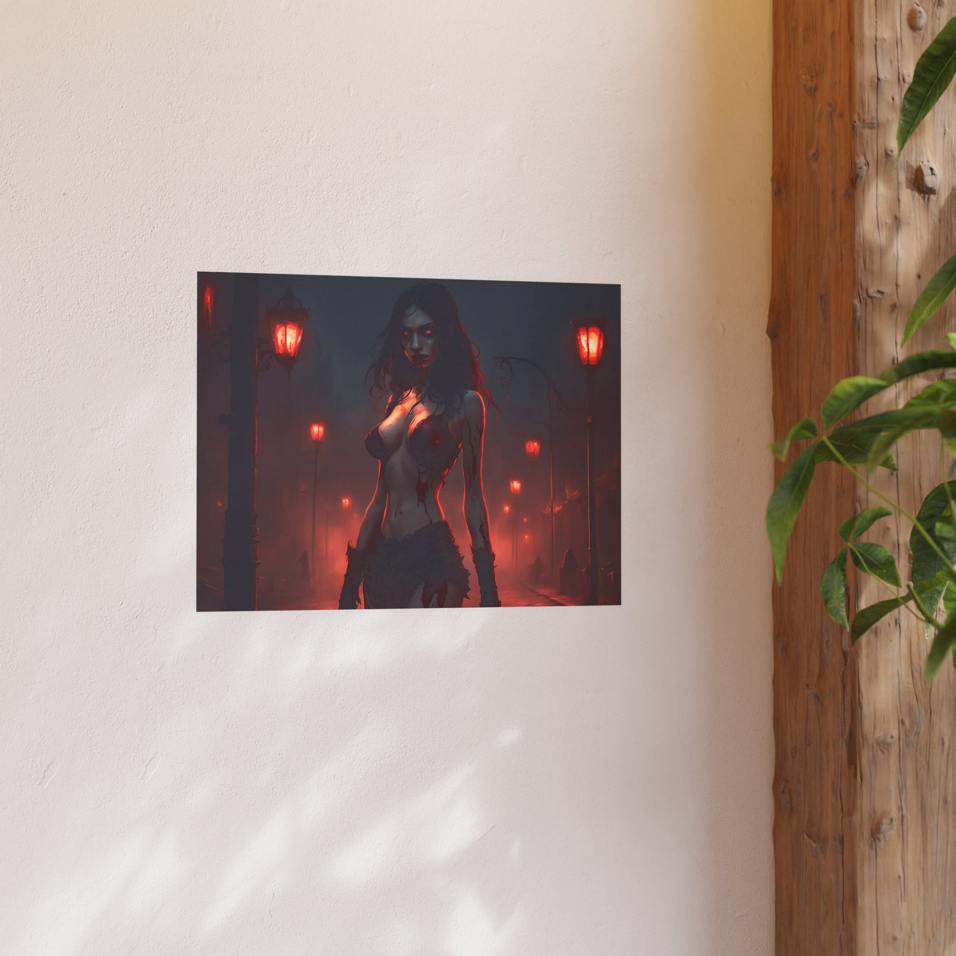 Bloody Streets Satin and Archival Matte Poster