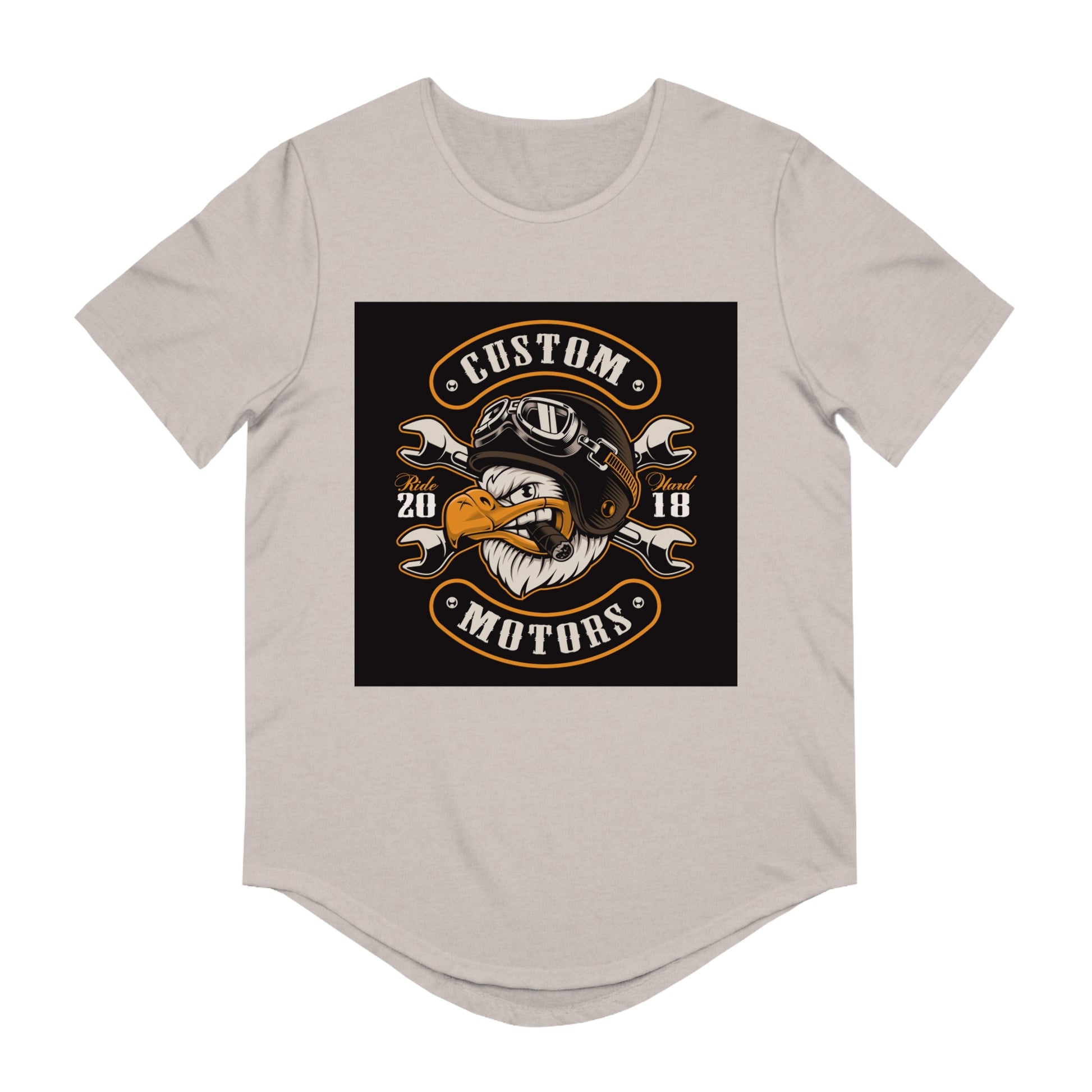 Custom Motors Curved Hem Tee