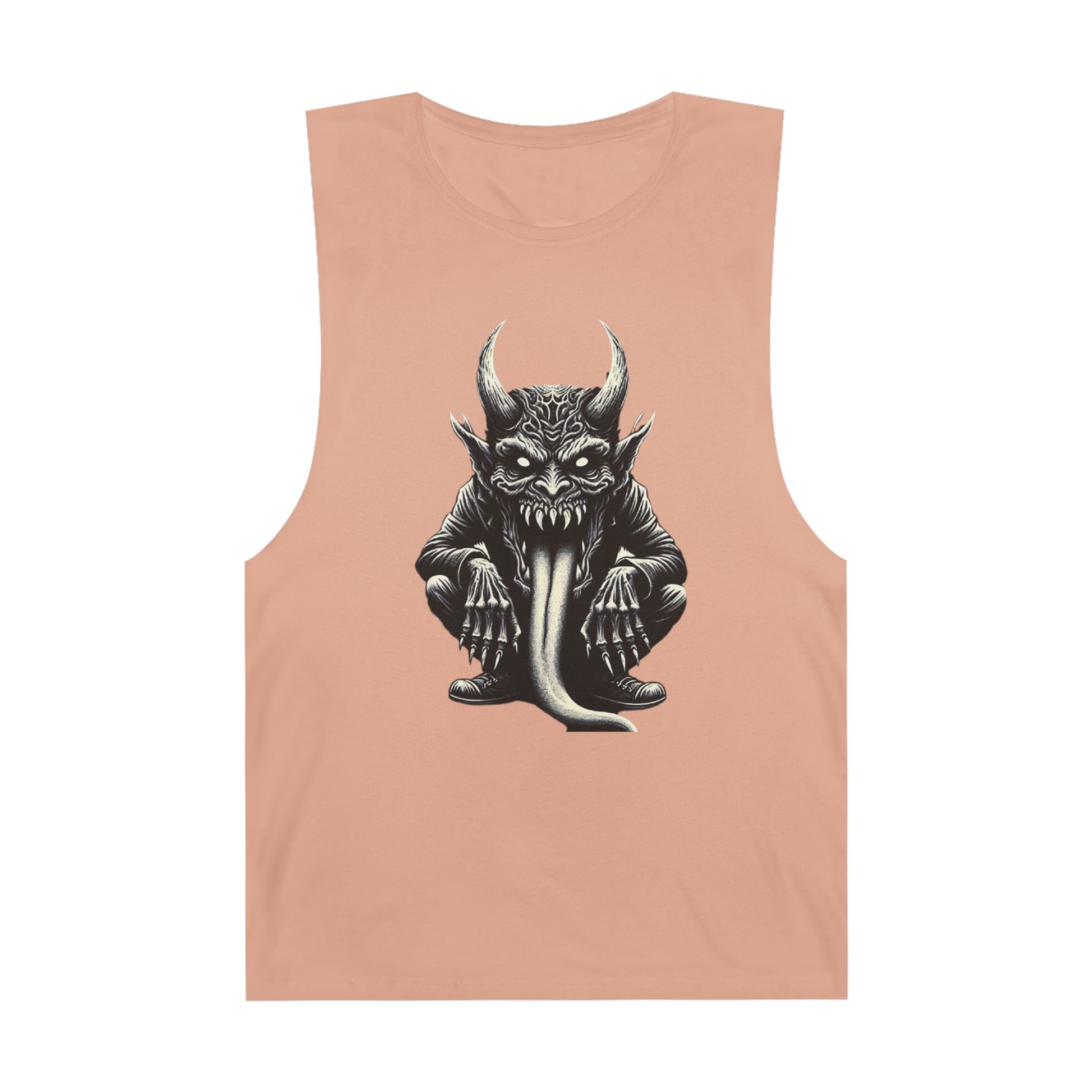 Demon Sleeveless Tee-Unisex Graphic Tank Top featuring Demon Design, Streetwear