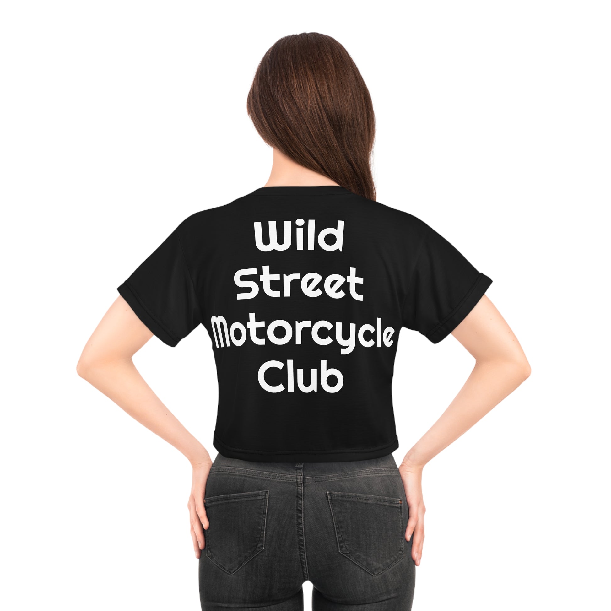 Wild Street Motorcycle Club AOP Crop Tee
