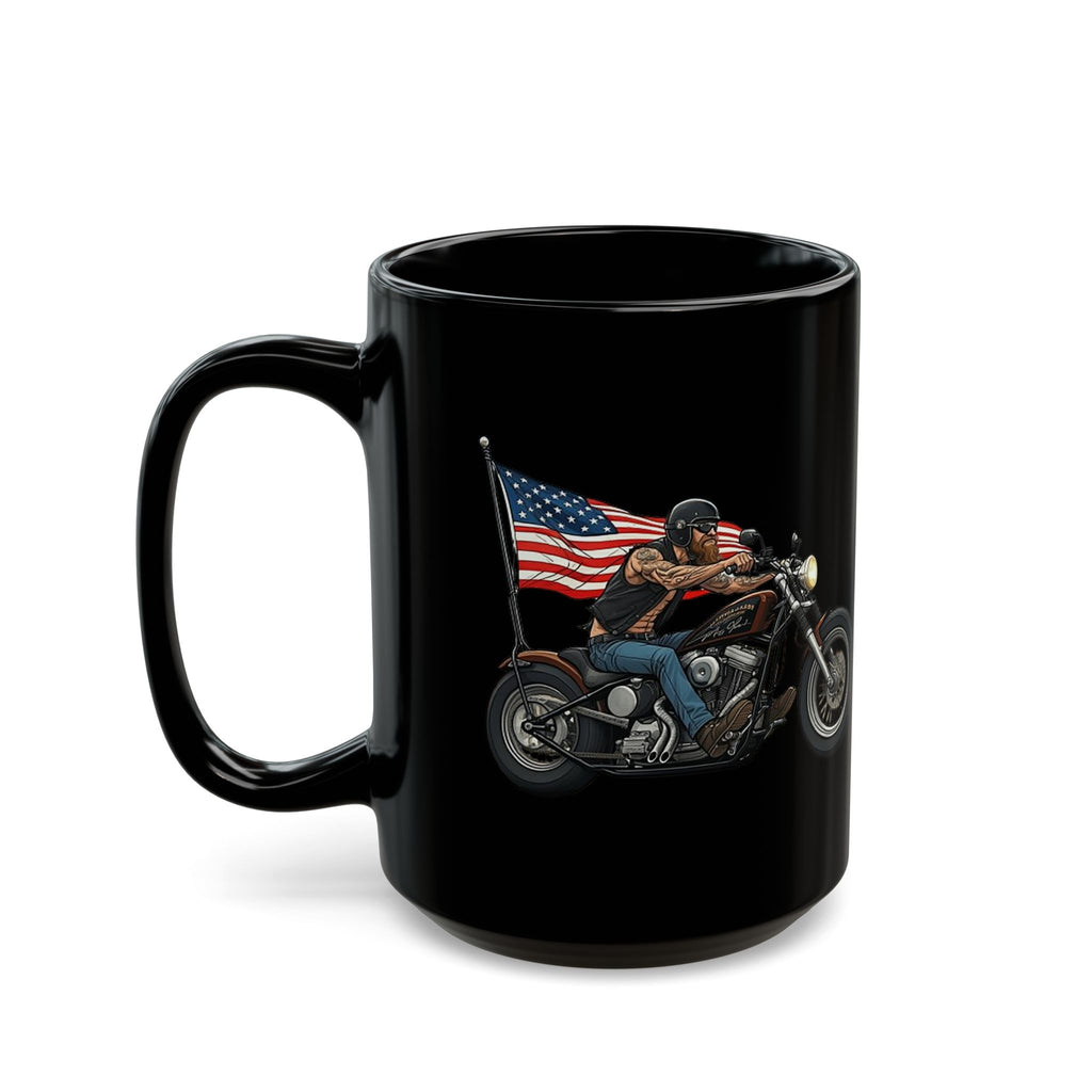 American Biker Black Mug (11oz, 15oz)