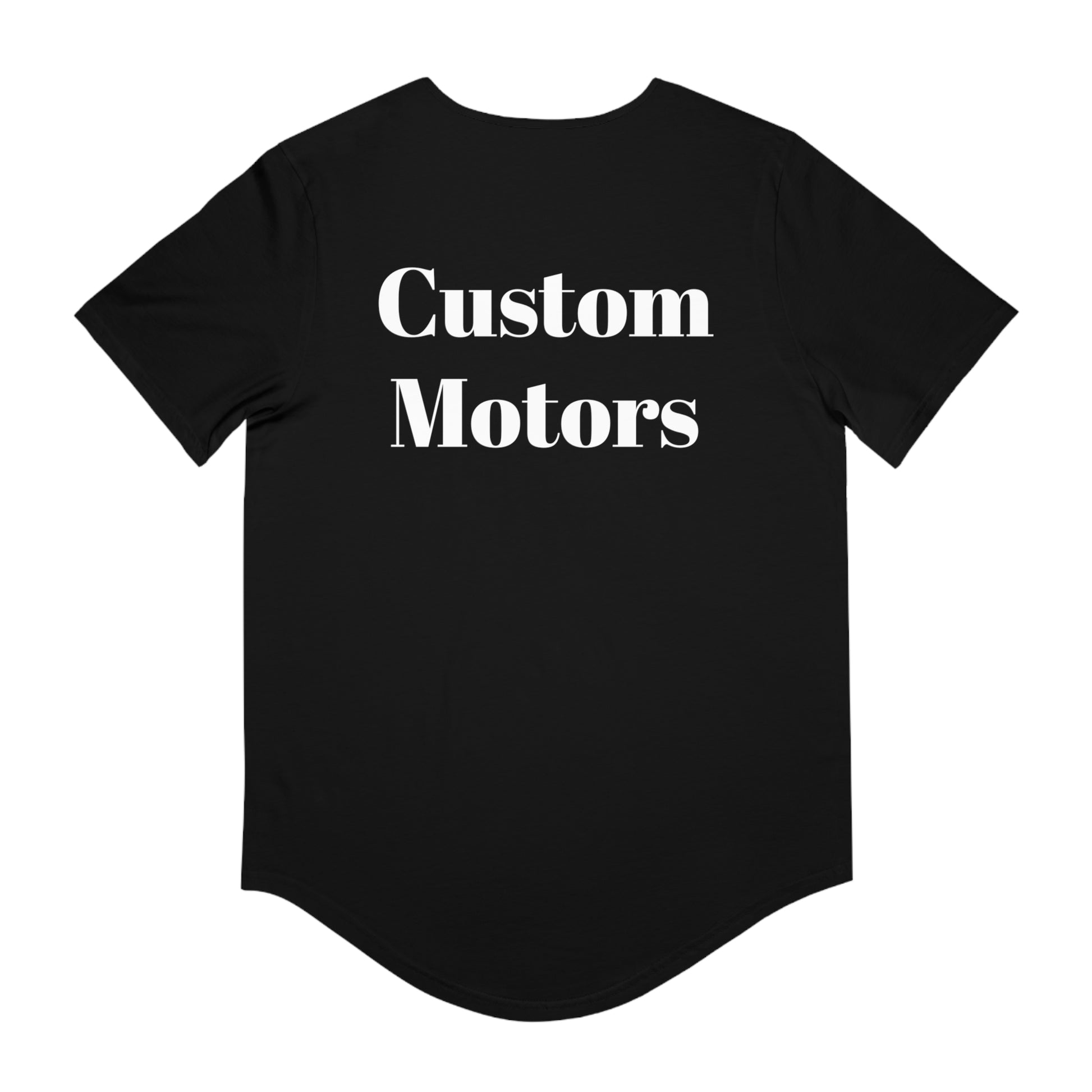 Custom Motors Curved Hem Tee