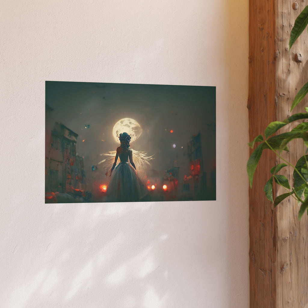 The Moon-Satin and Archival Matte Poster