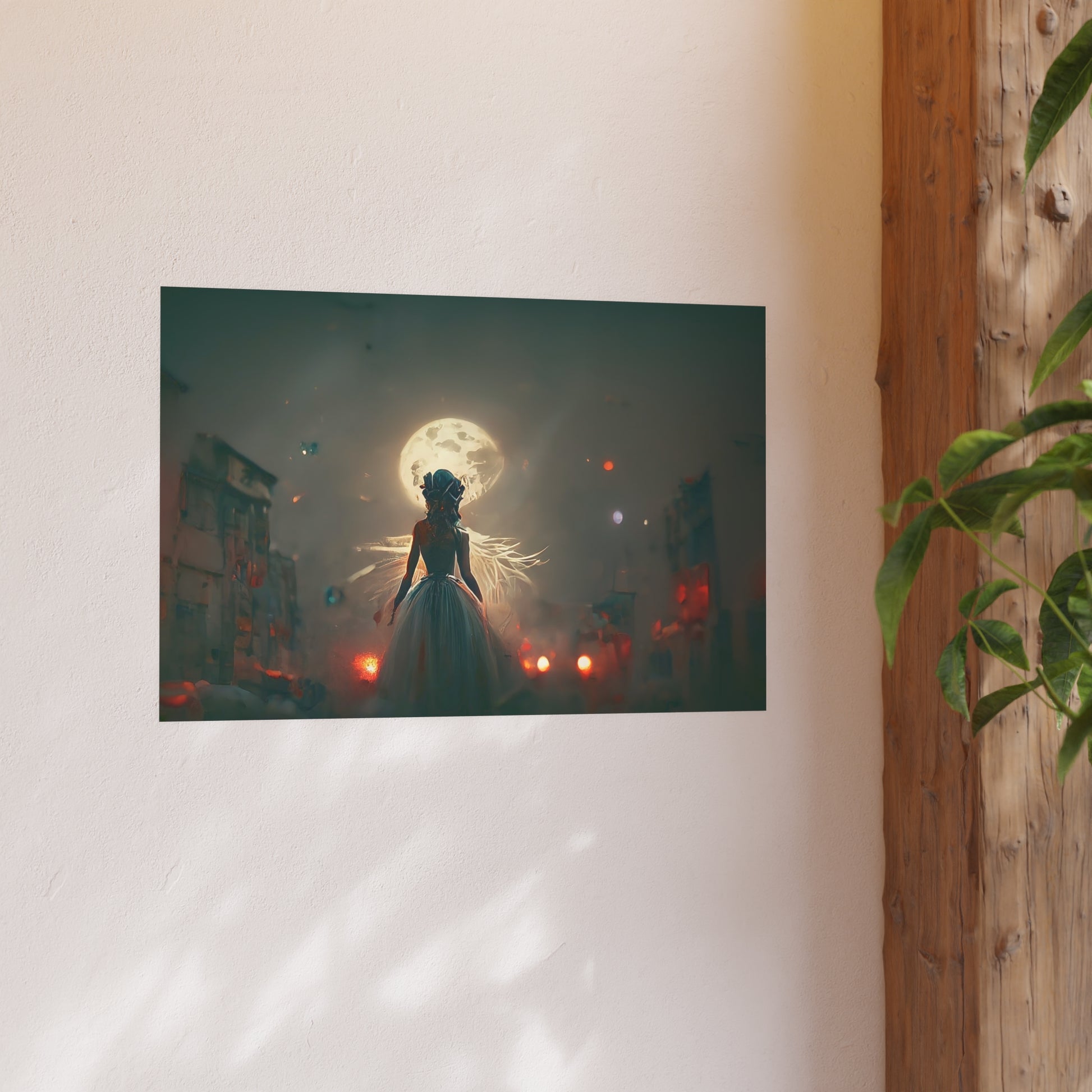 The Moon-Satin and Archival Matte Poster