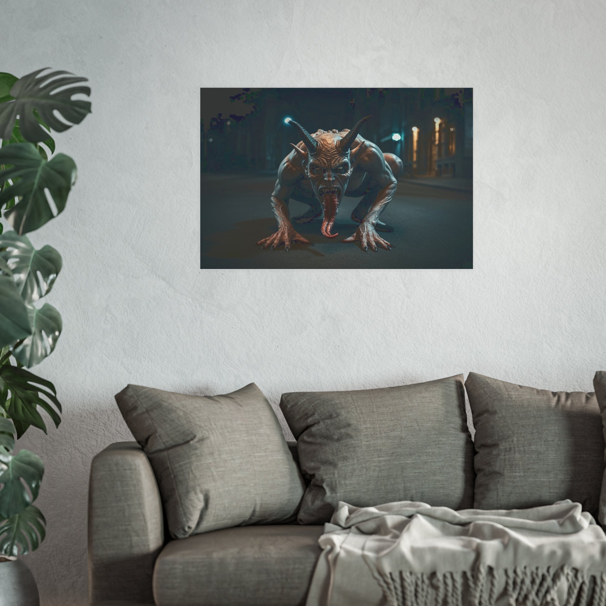 Street Demon Satin and Archival Matte Poster