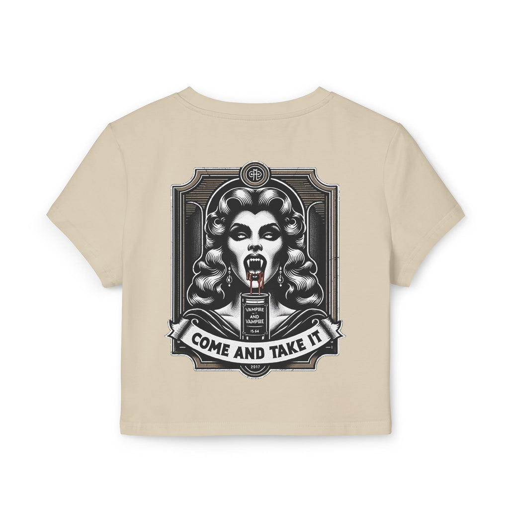 Come and Take It Vampire Women's Baby Tee