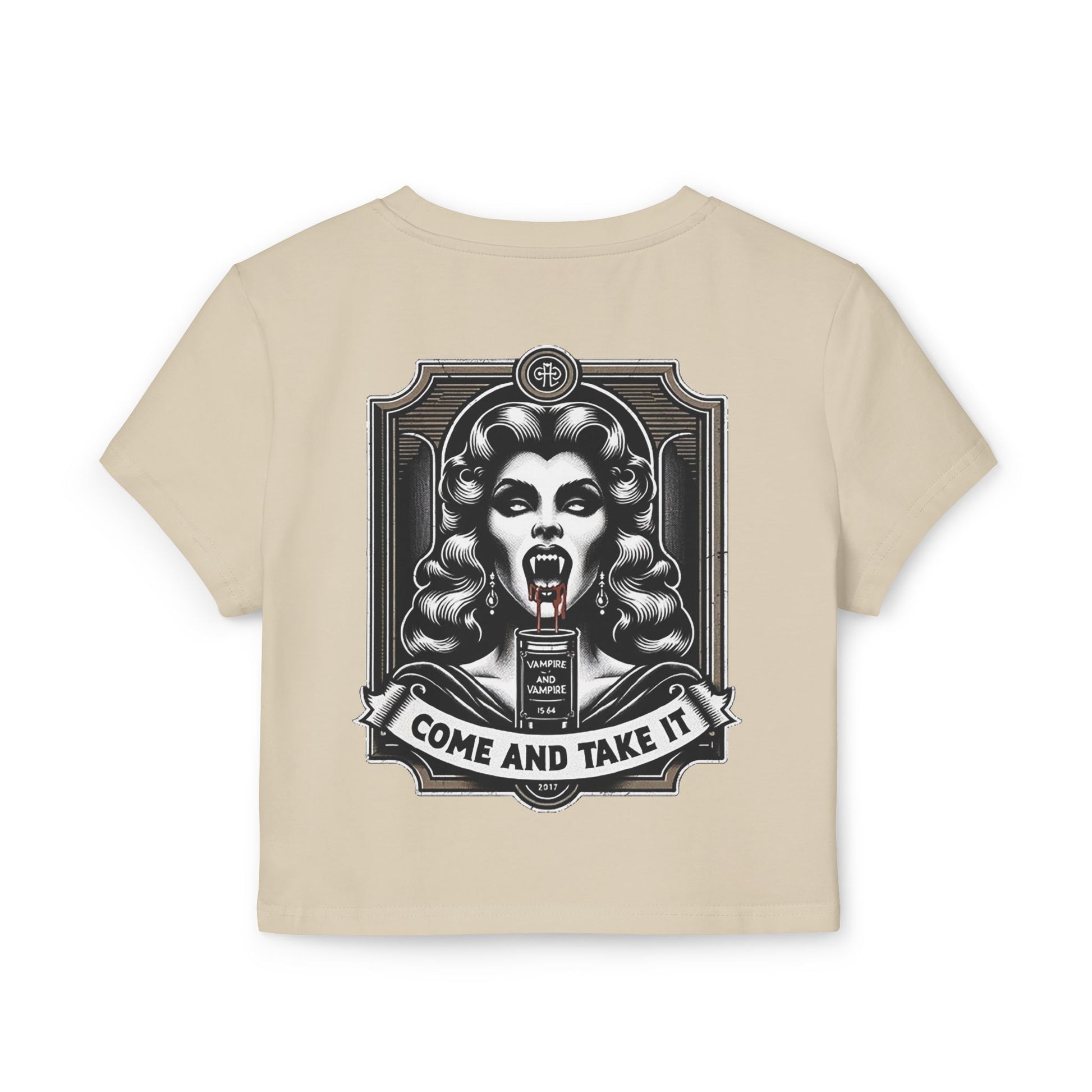 Come and Take It Vampire Women's Baby Tee