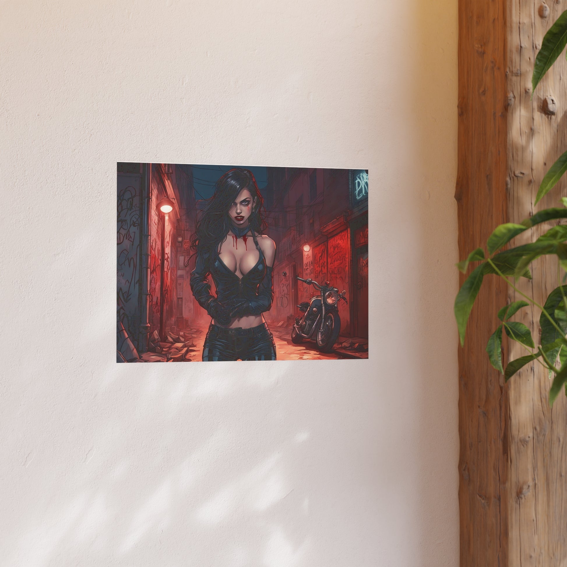 Dangerous Alley Satin and Archival Matte Poster