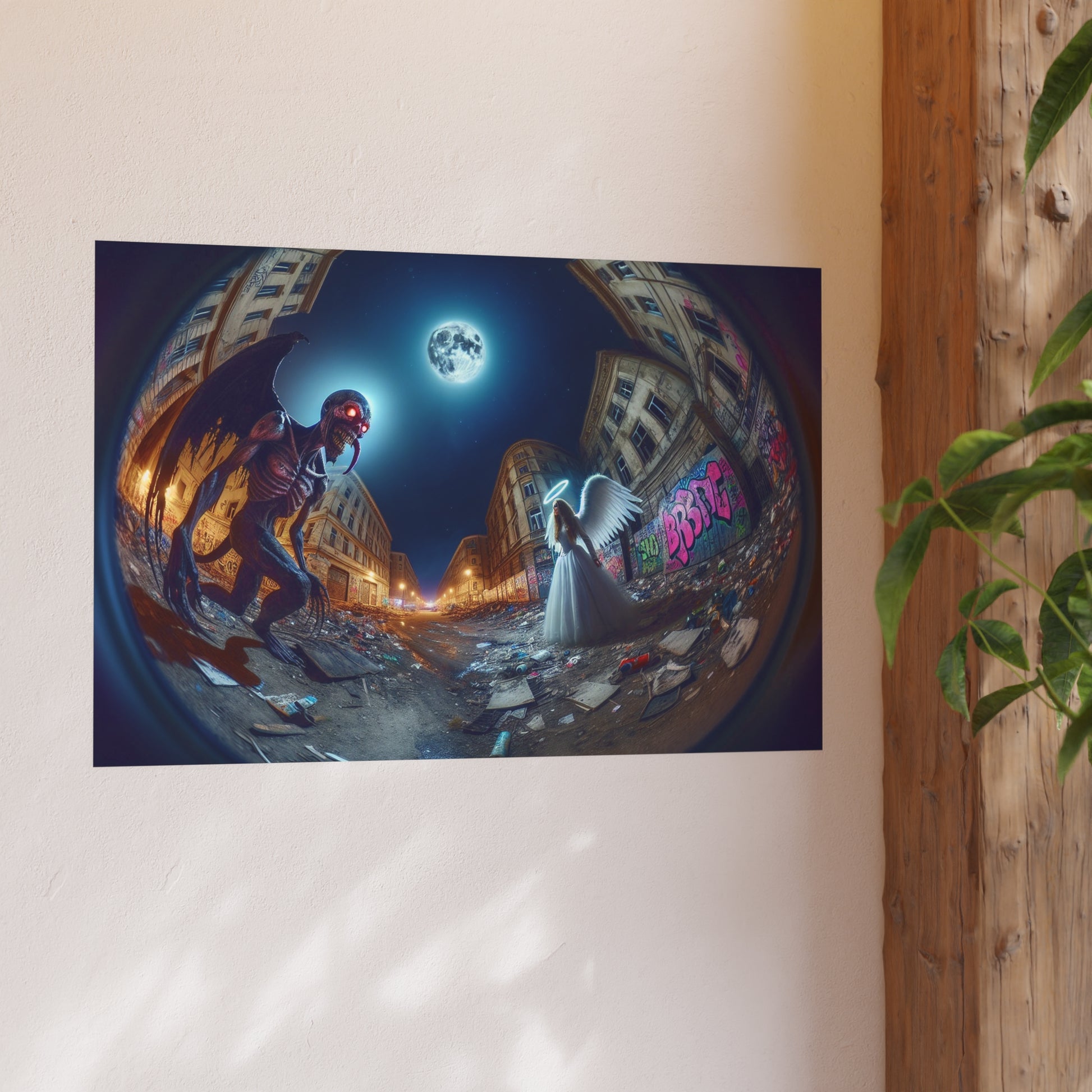 The VortexSatin and Archival Matte Poster