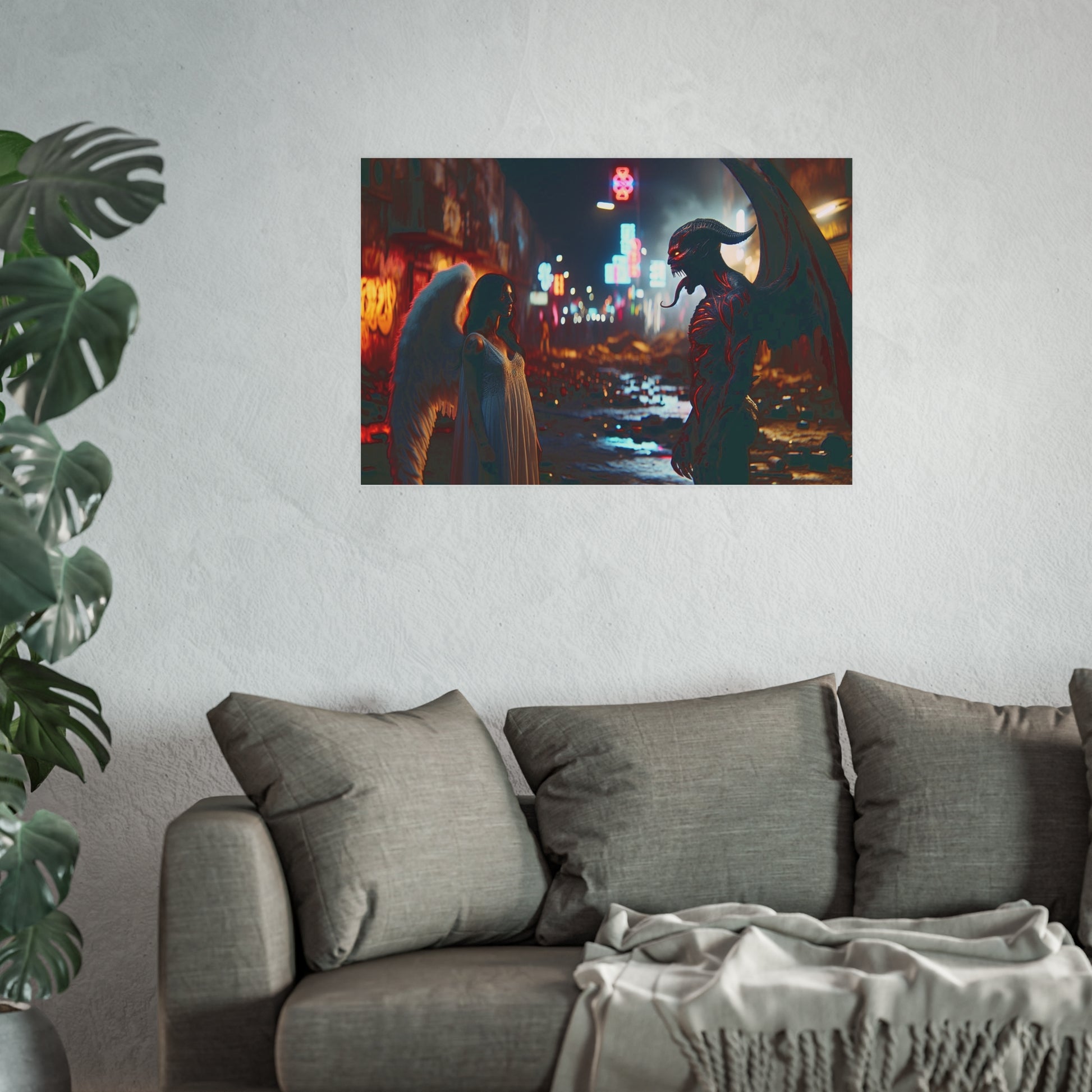 The Encounter Satin and Archival Matte Poster