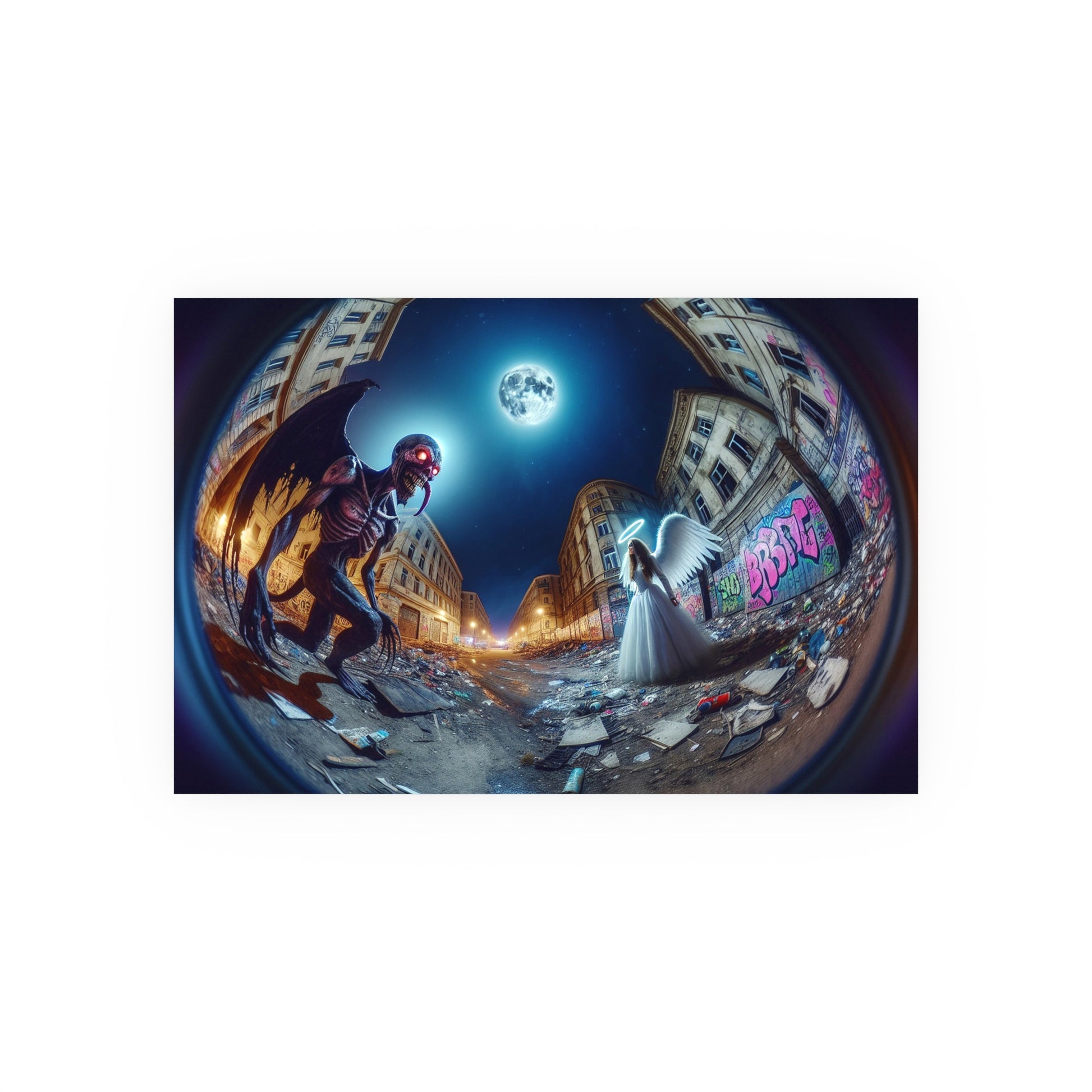 The VortexSatin and Archival Matte Poster