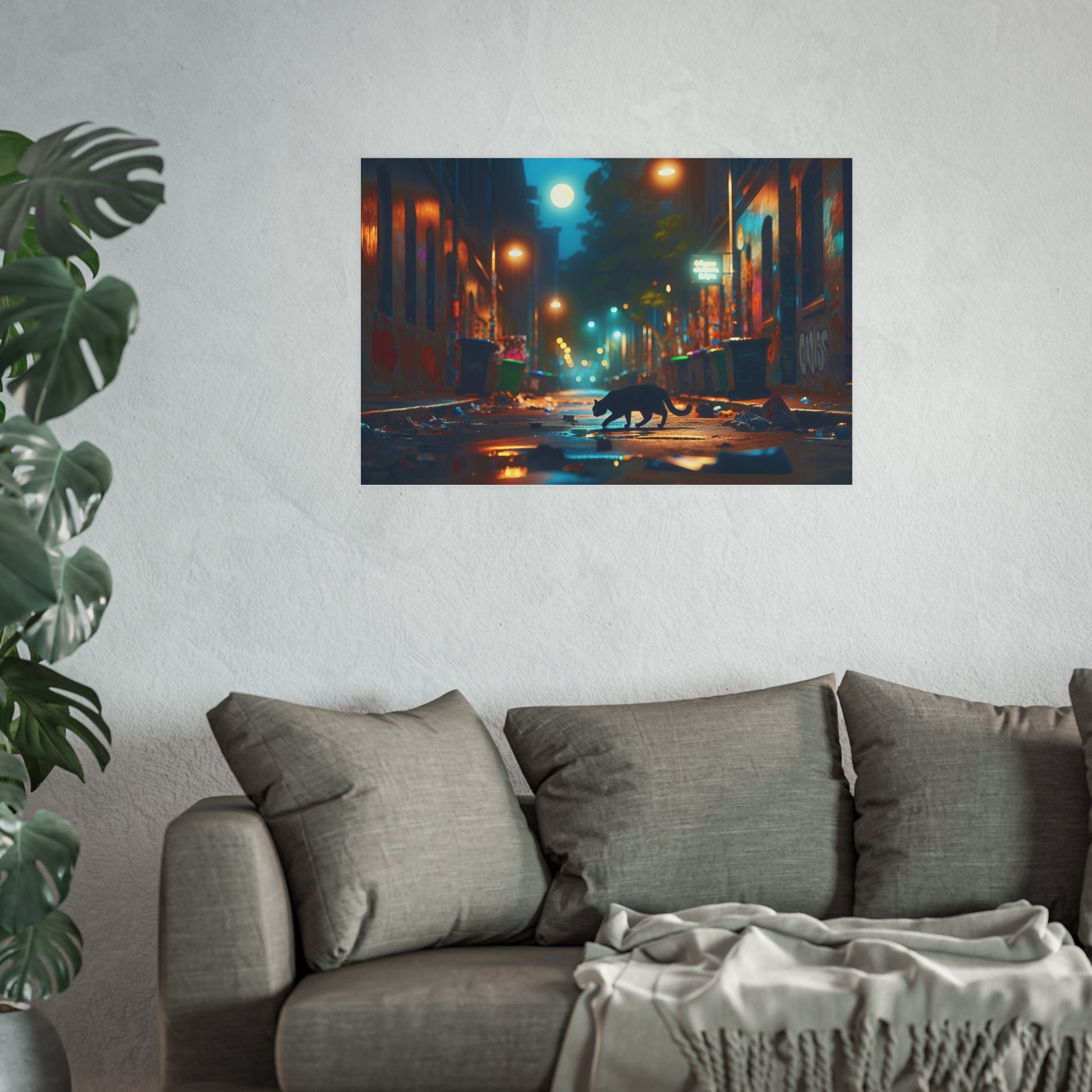 Streetlights Satin and Archival Matte Poster