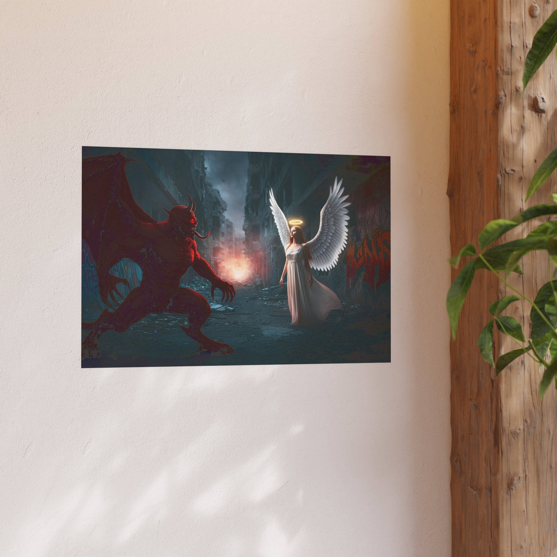 The Struggle Satin and Archival Matte Poster