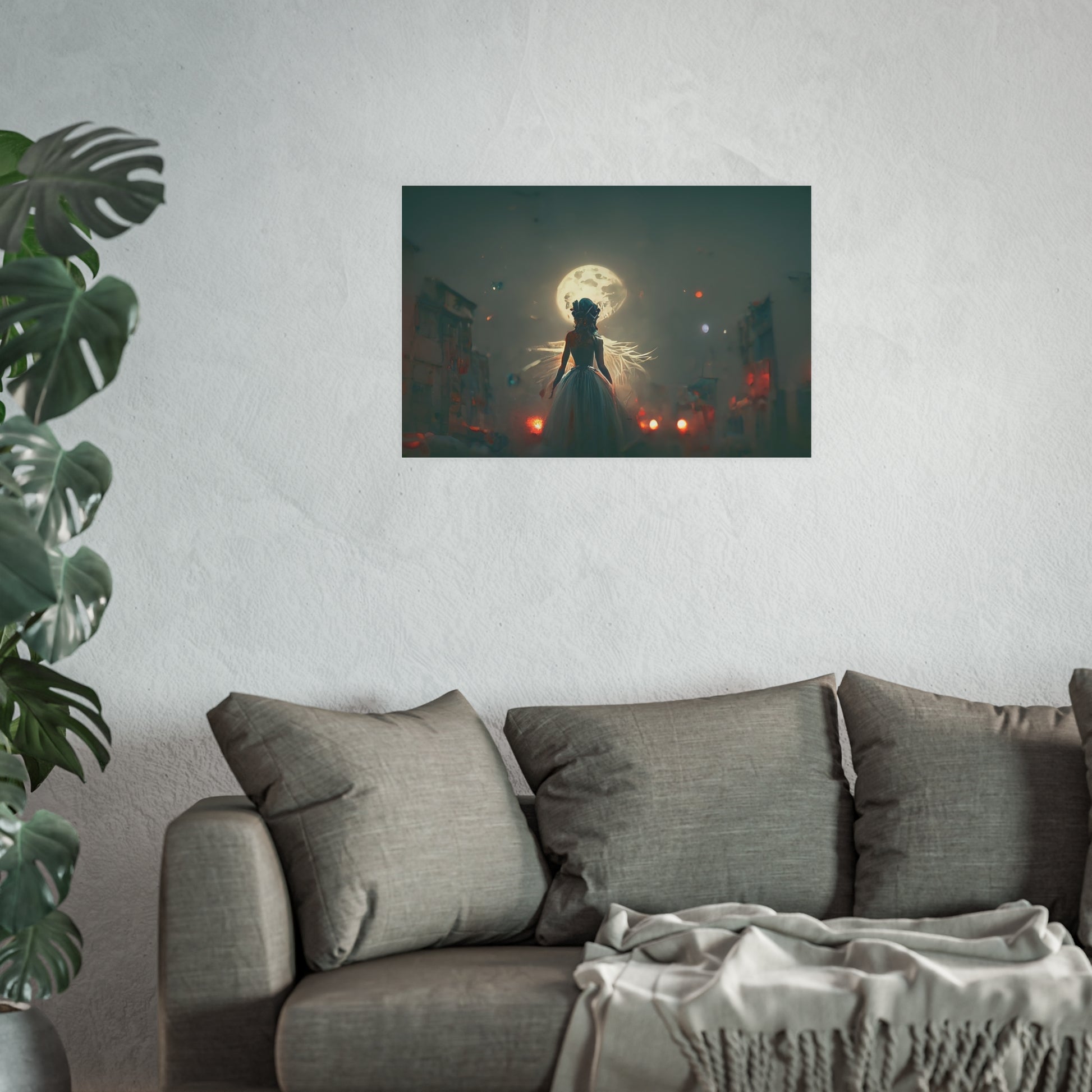 The Moon-Satin and Archival Matte Poster
