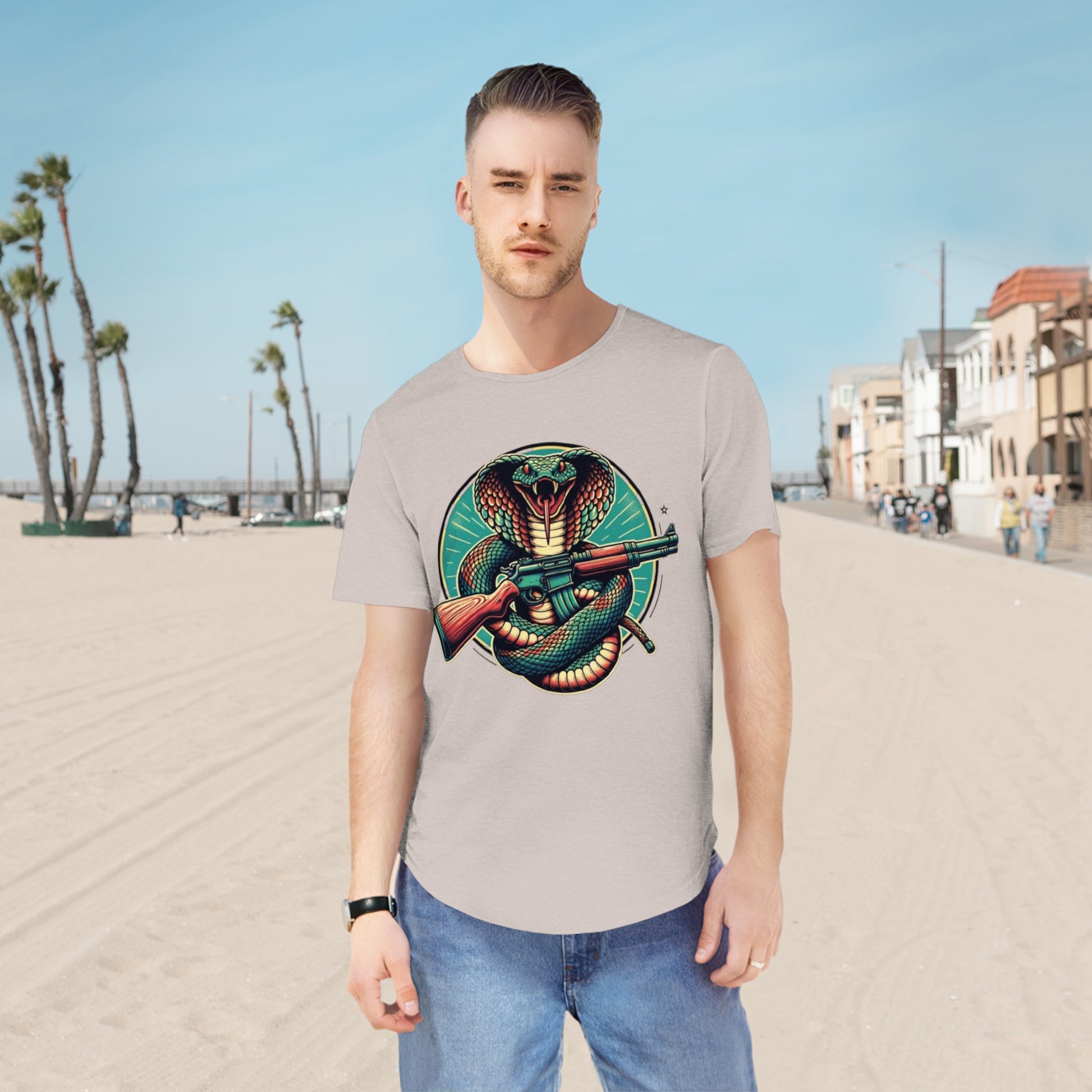 Cobra & Gun Graphic Tee