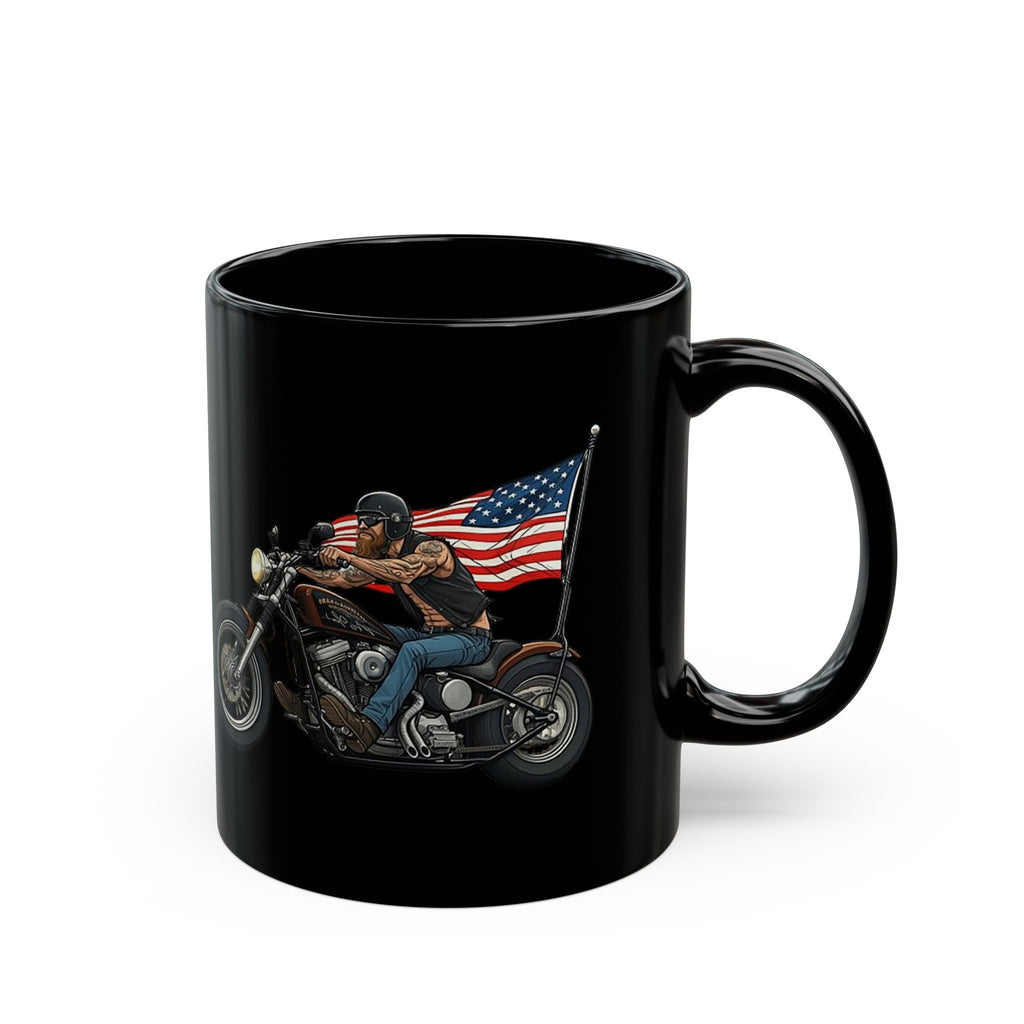 American Biker Black Mug (11oz, 15oz)