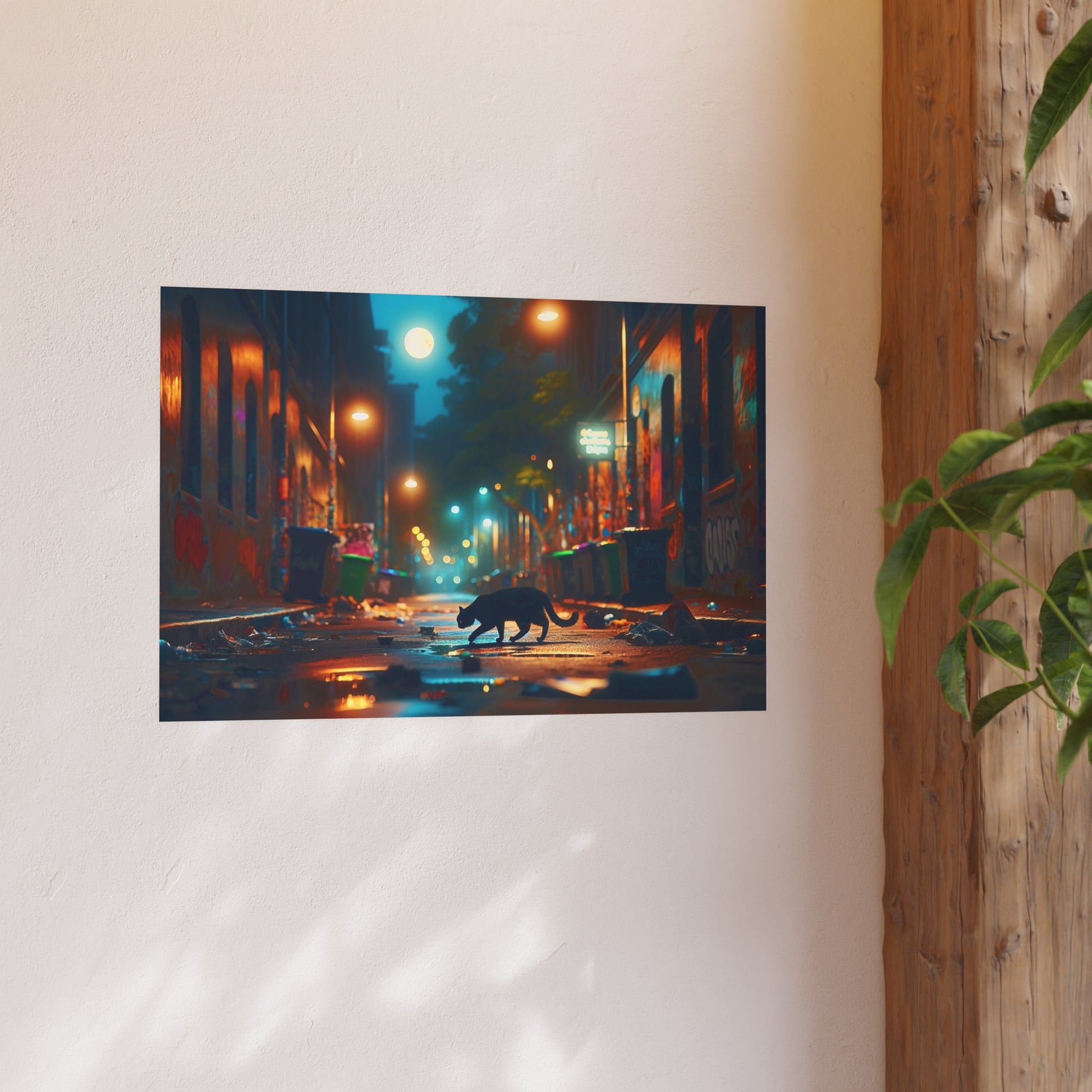 Streetlights Satin and Archival Matte Poster
