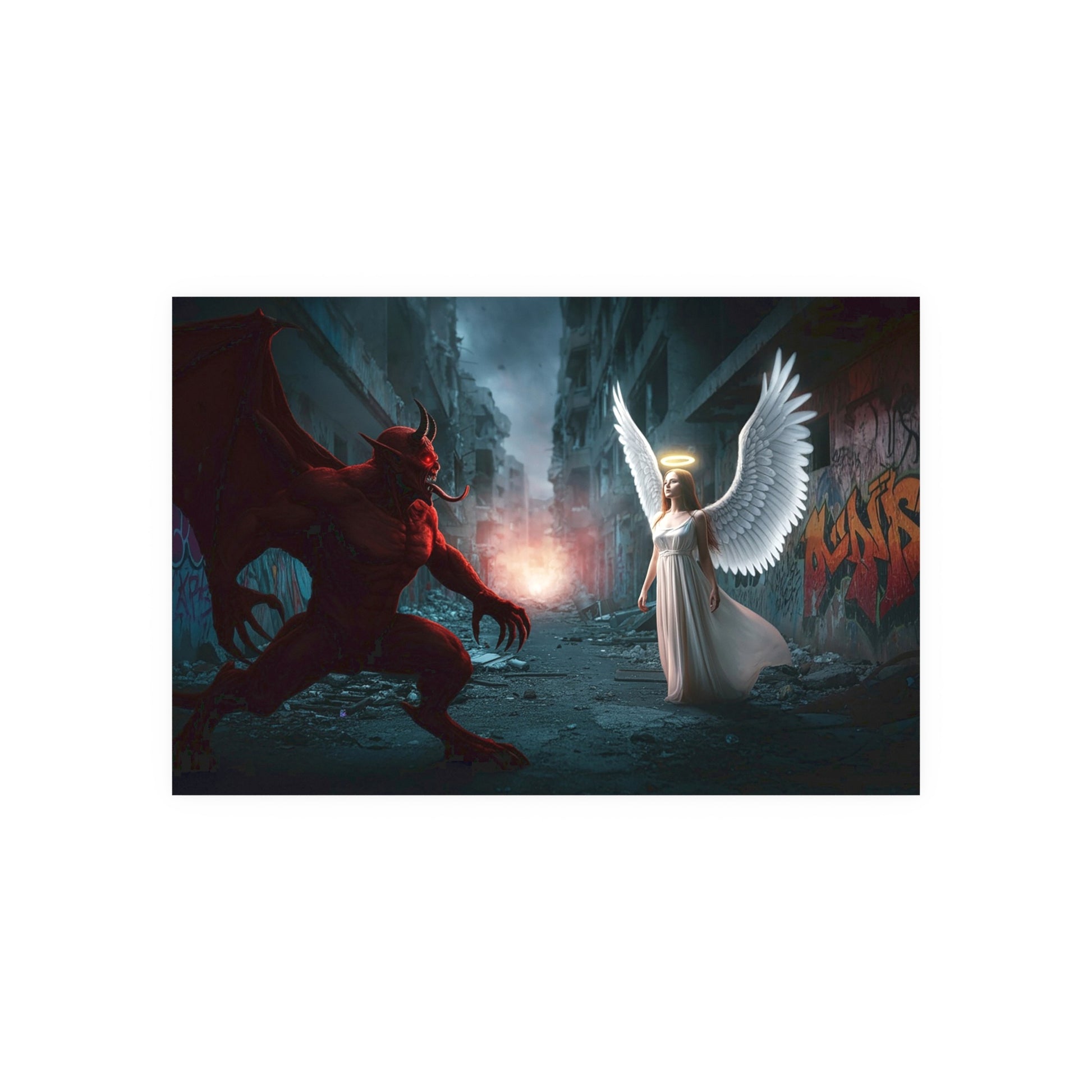 The Struggle Satin and Archival Matte Poster